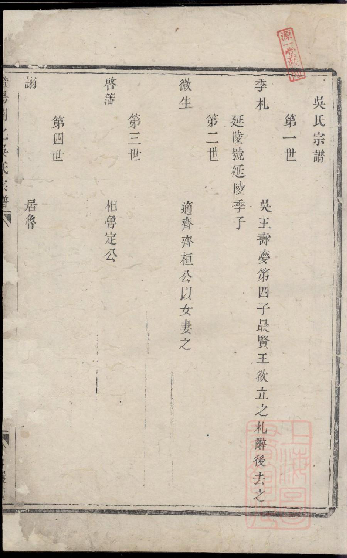 0319暨阳开化吴氏宗谱_005_第2页