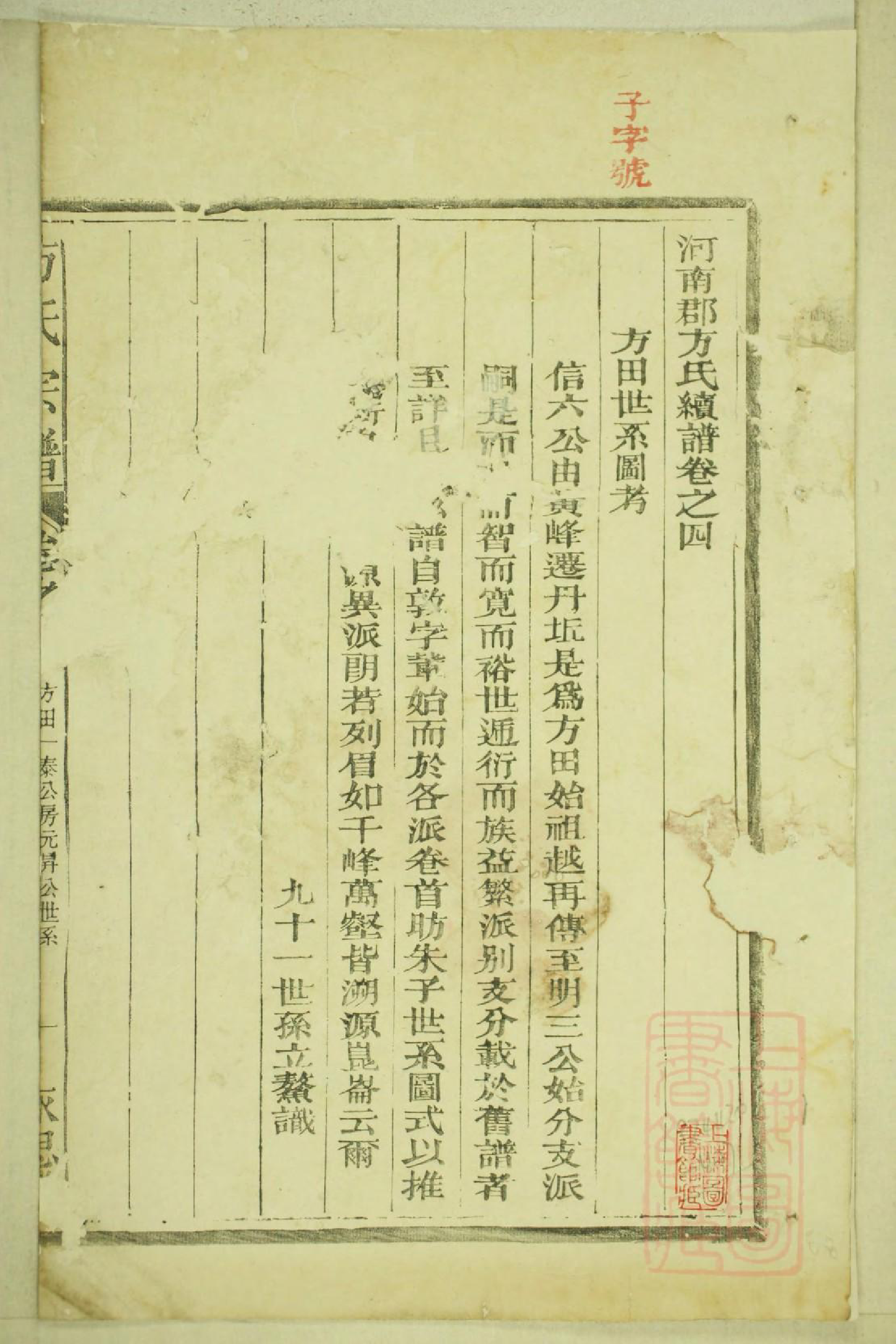 0411河南郡方氏续谱_003_第2页