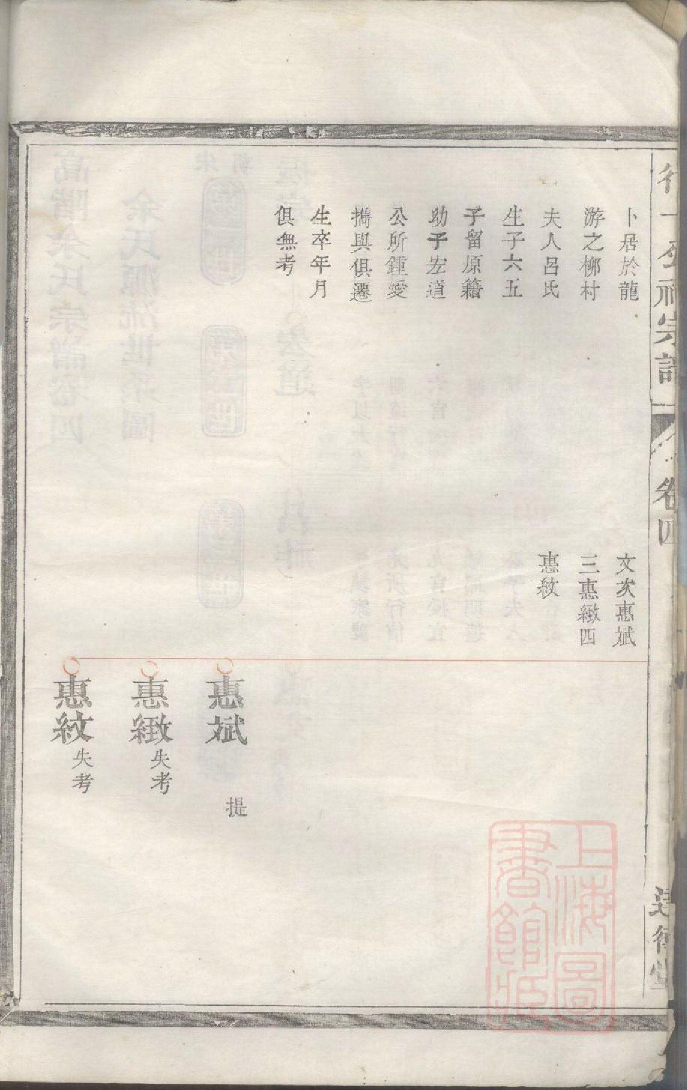 0231高阶余氏宗谱_003_第3页