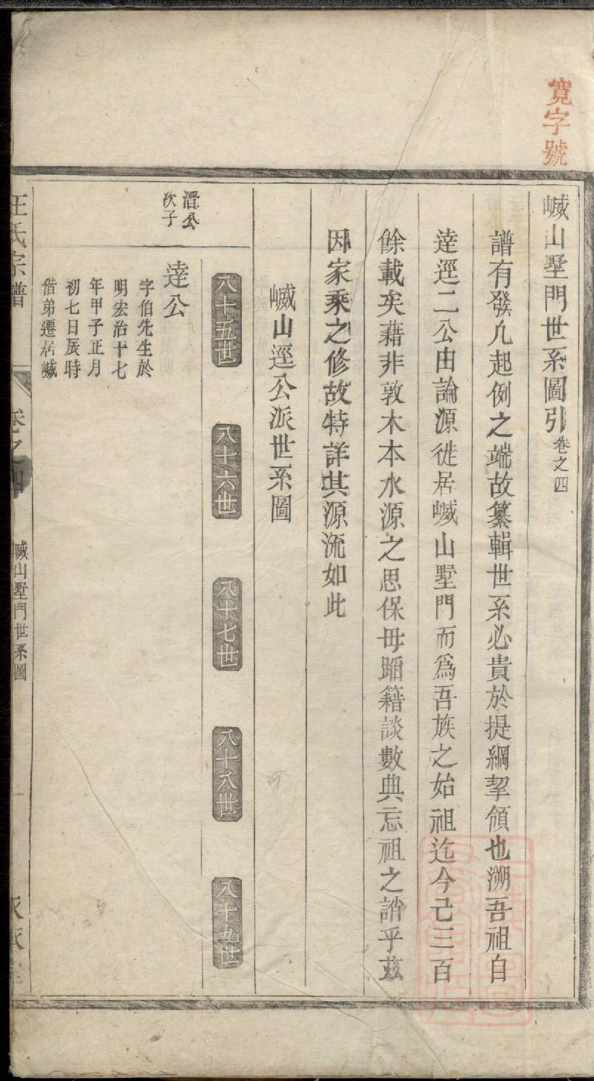 0449平阳郡汪氏宗谱_003_第2页