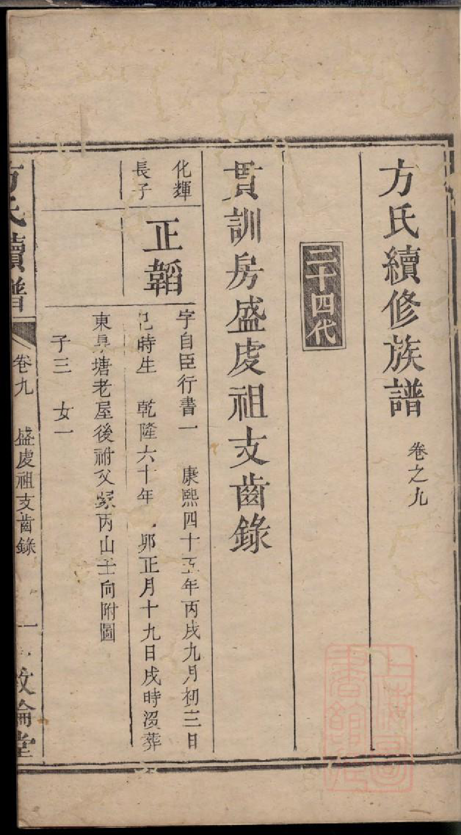 0496方氏续修族谱_007_第2页