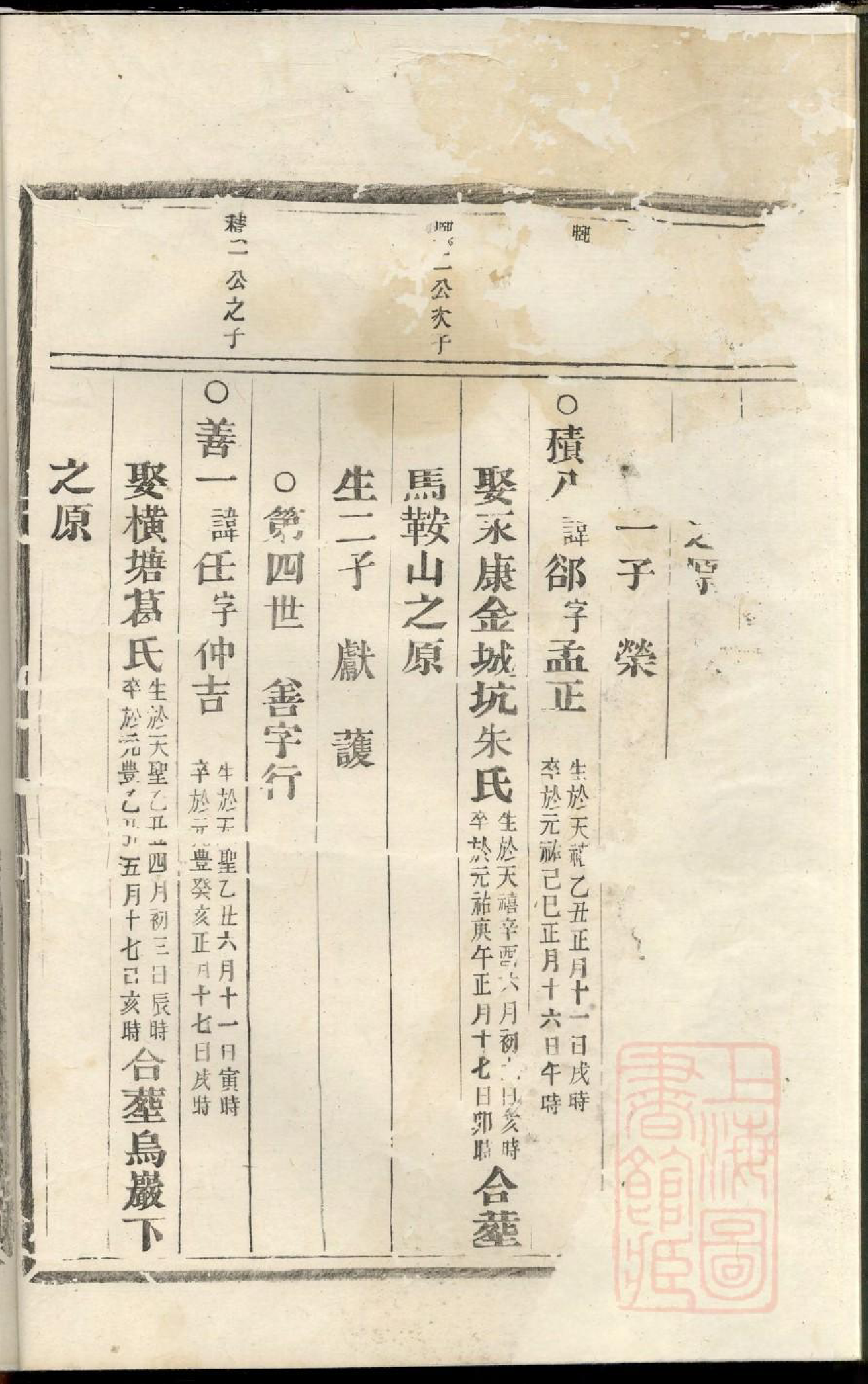 0574东阳兴贤少溪楼氏宗谱_004_第3页