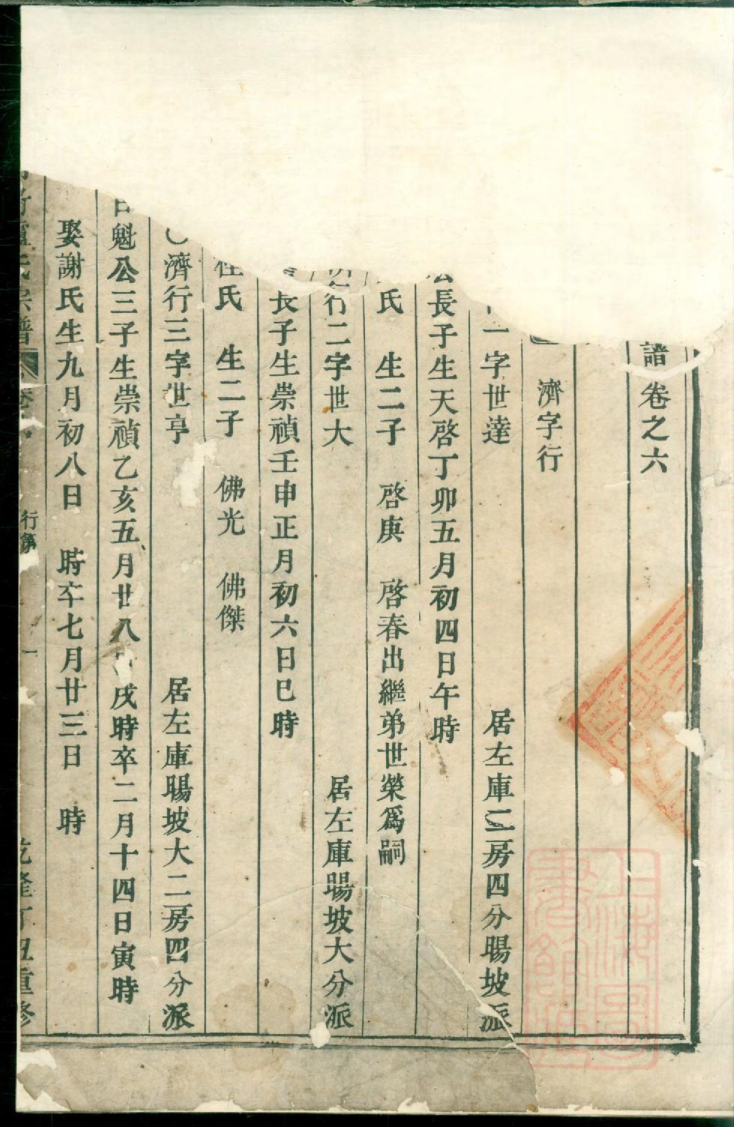 0538白竹卢氏宗谱_001_第2页