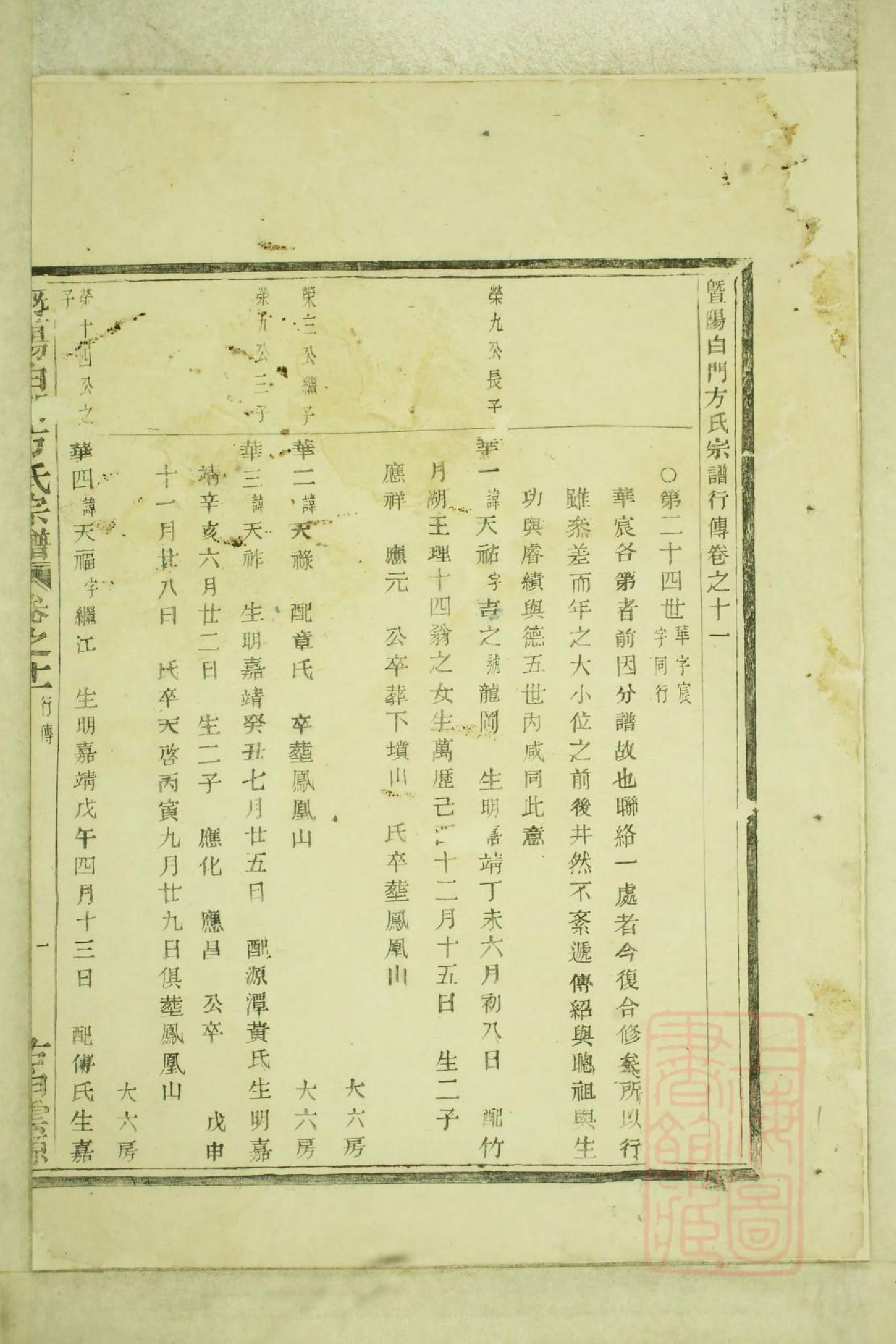 0547暨阳白门方氏宗谱_007_第3页