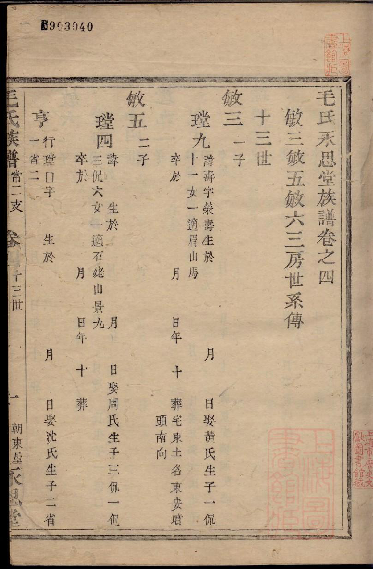0632毛氏永思堂族谱_004_第3页