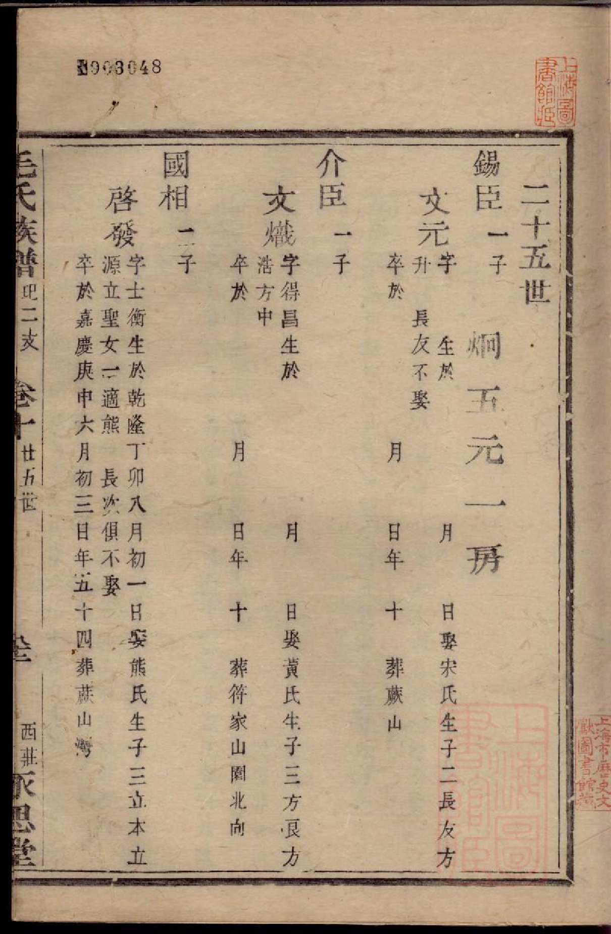 0632毛氏永思堂族谱_012_第3页