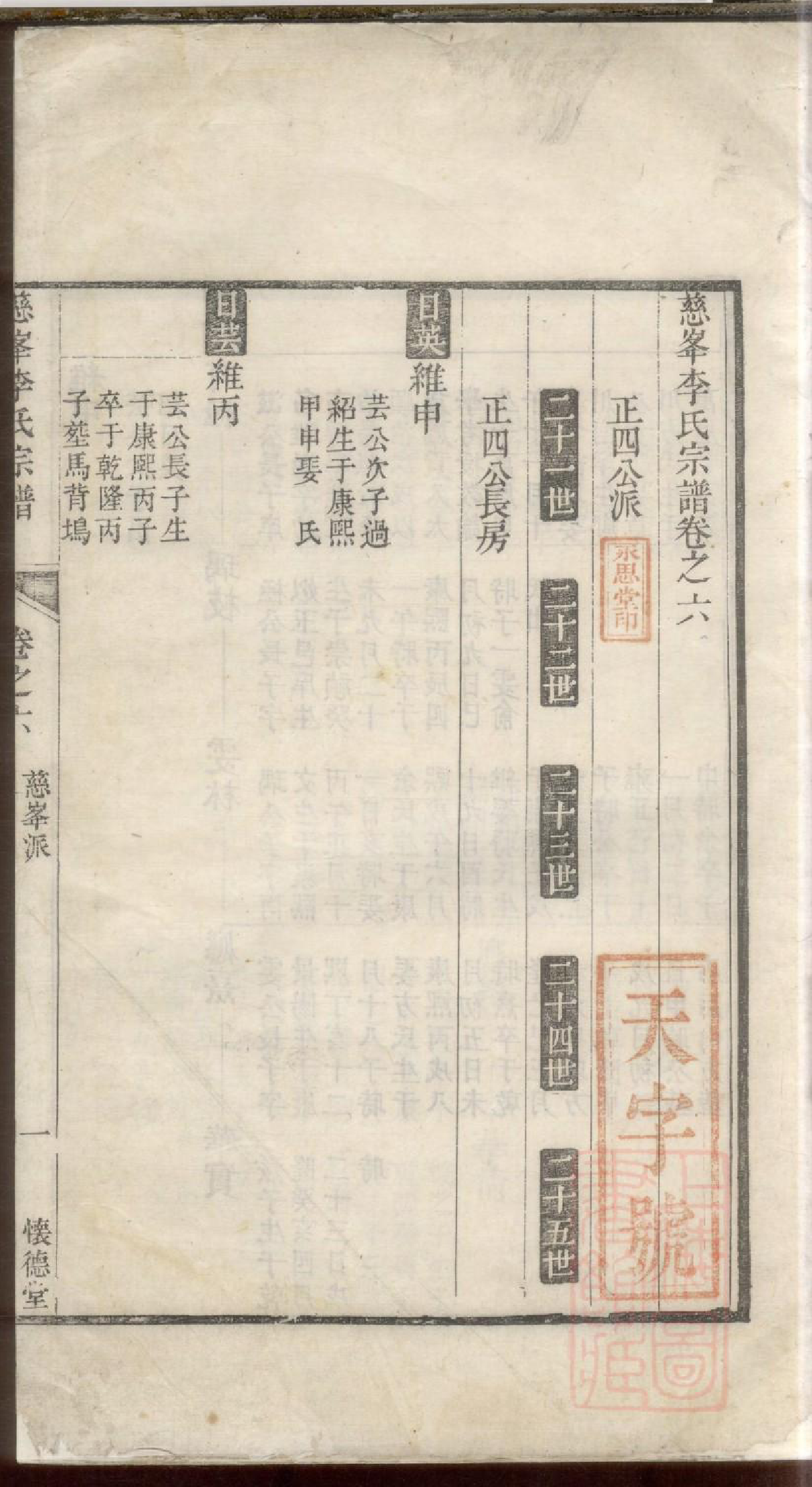 0657慈峰李氏宗谱_005_第2页