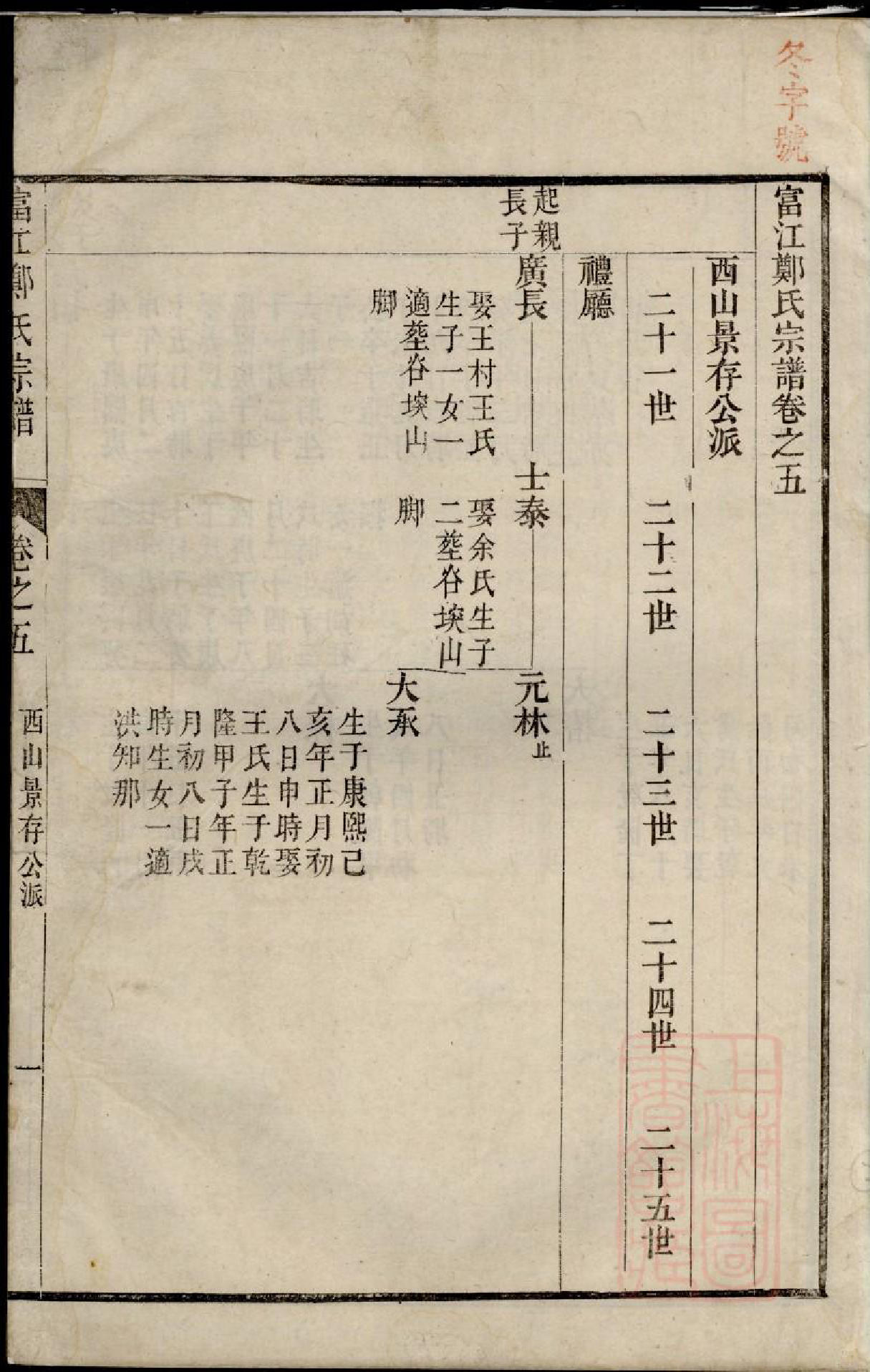0684富江郑氏宗谱_003_第2页
