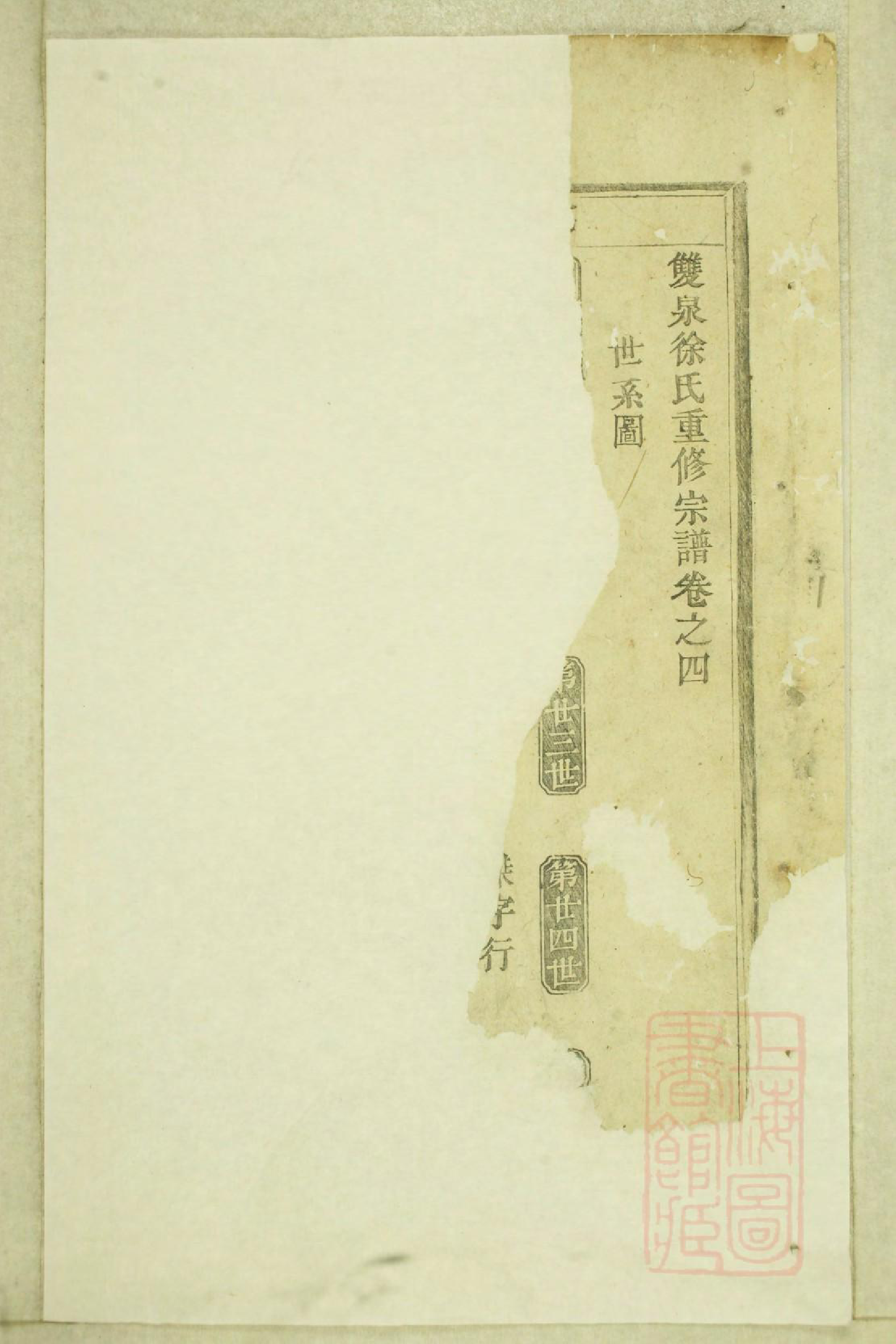 0722东阳双泉徐氏宗谱_002_第2页