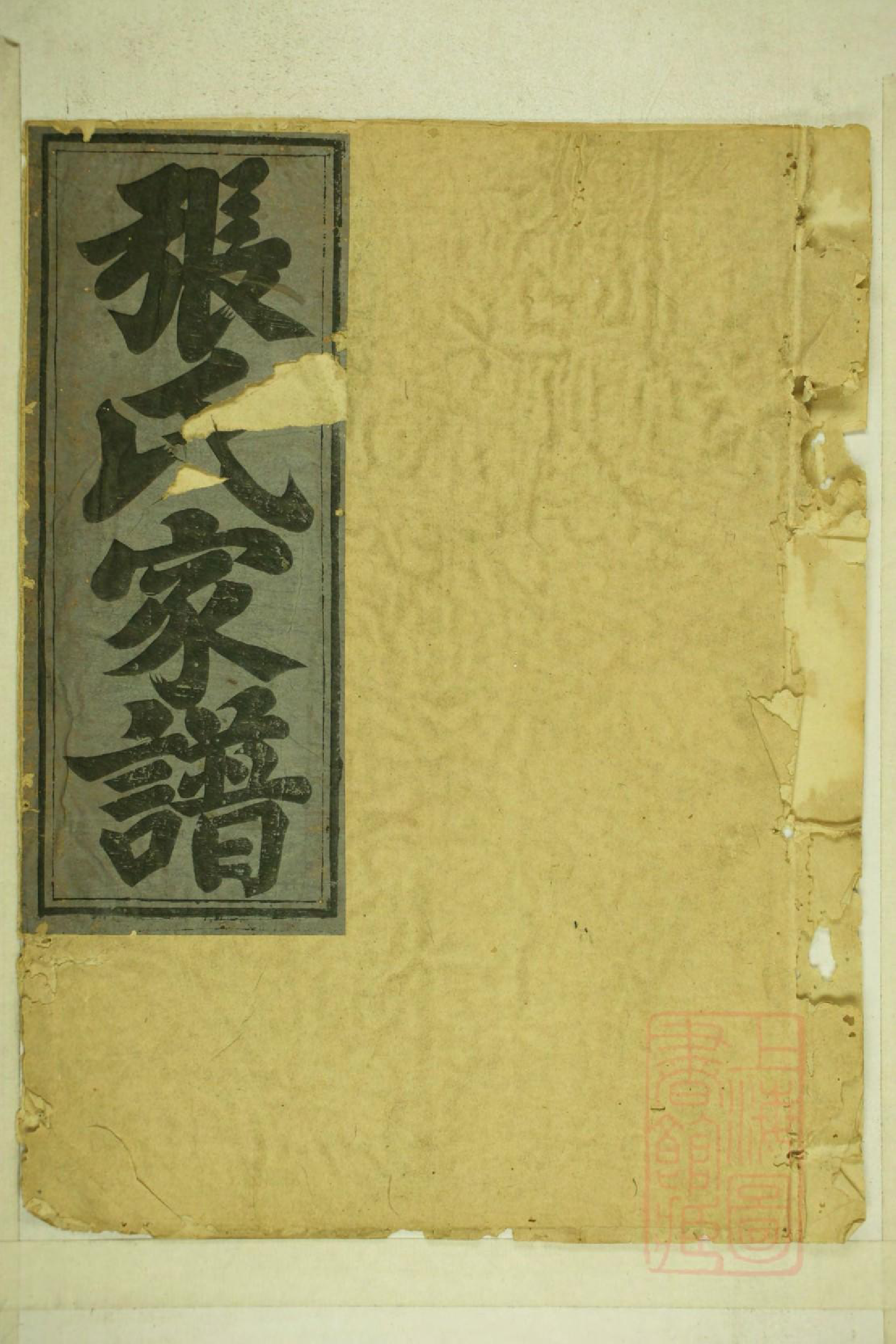0001清河张氏宗谱_004_第1页