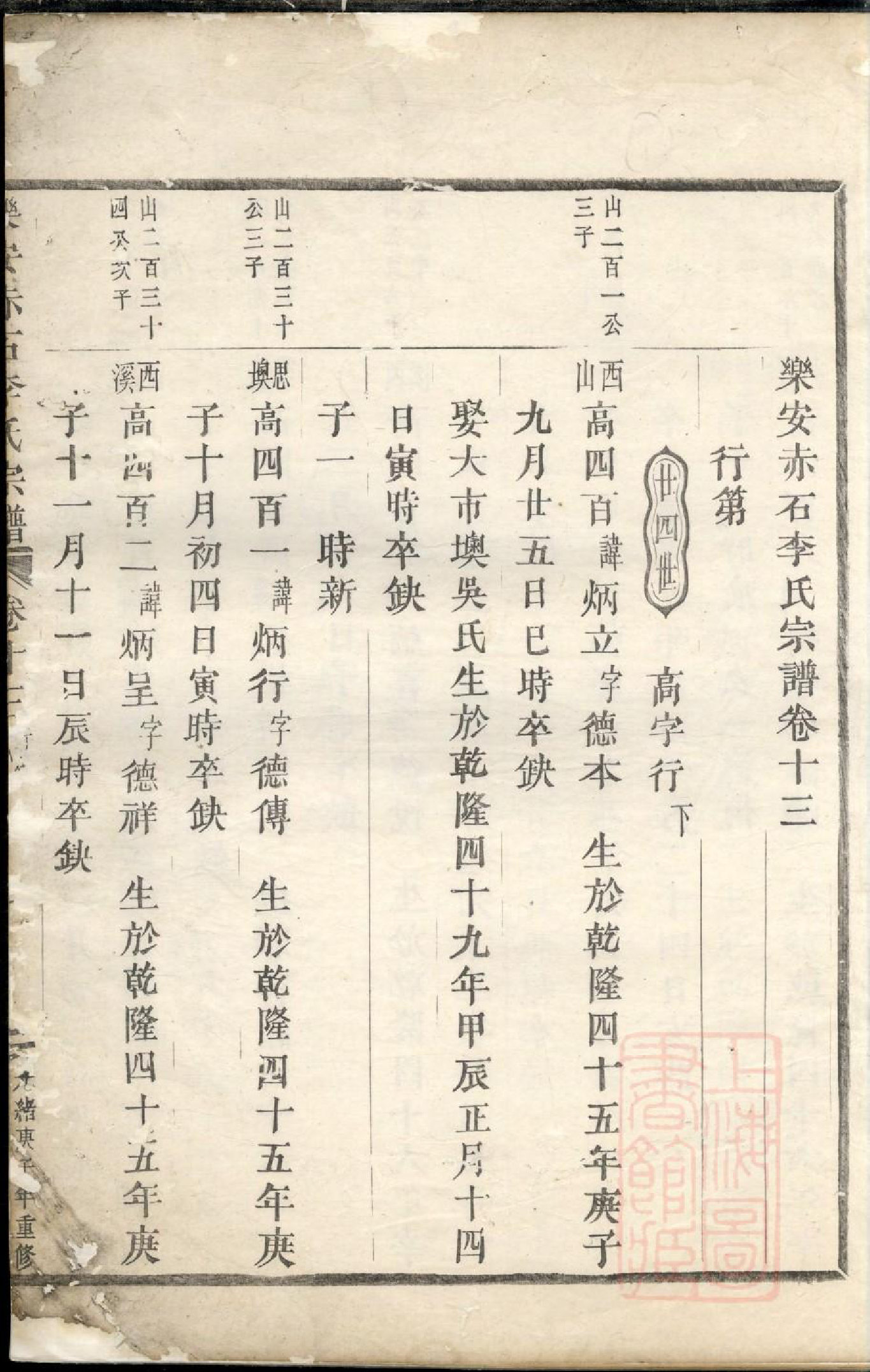 0831乐安赤石李氏宗谱_001_第3页