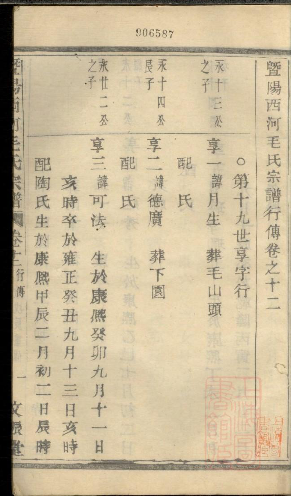 0908暨阳西河毛氏宗谱_012_第3页