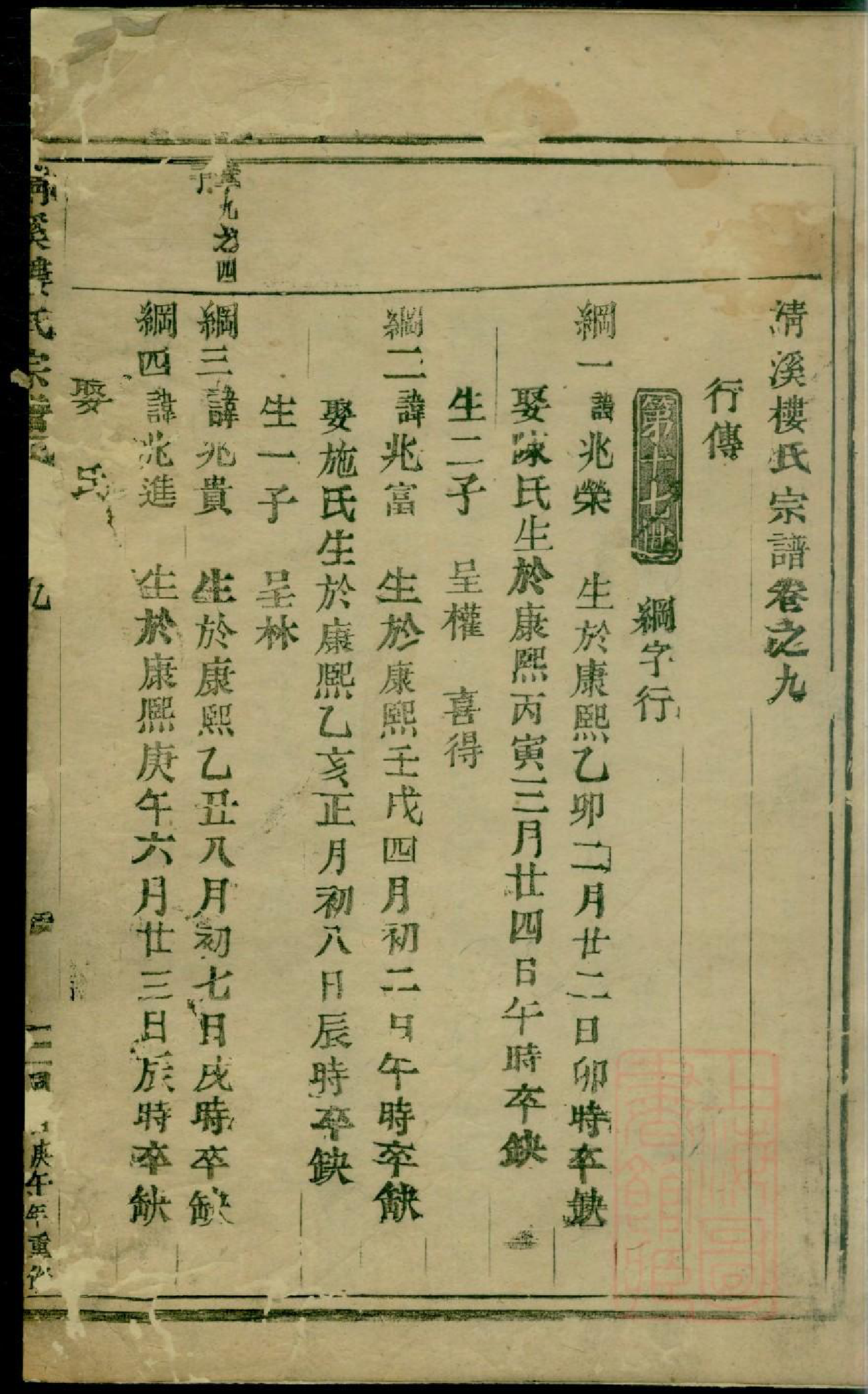 0270清溪楼氏宗谱_002_第2页