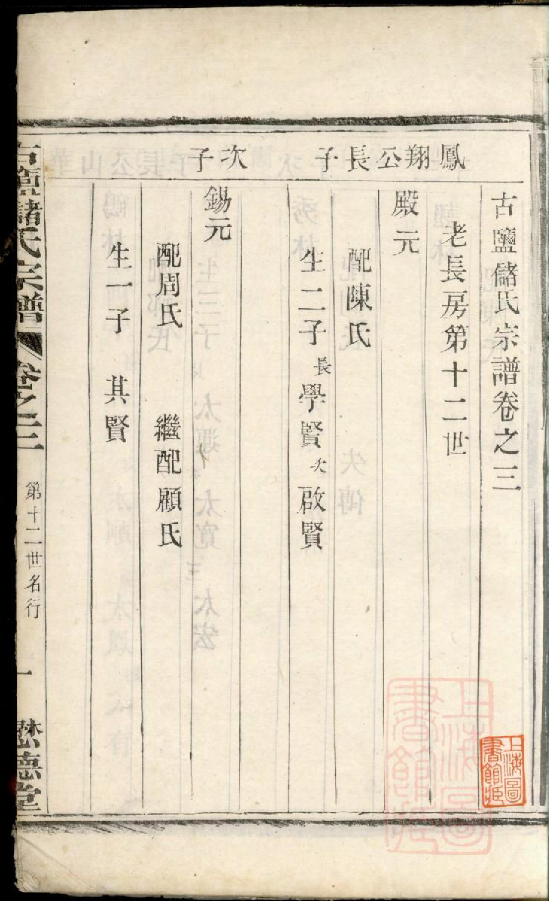 0296古盐储氏宗谱_002_第2页