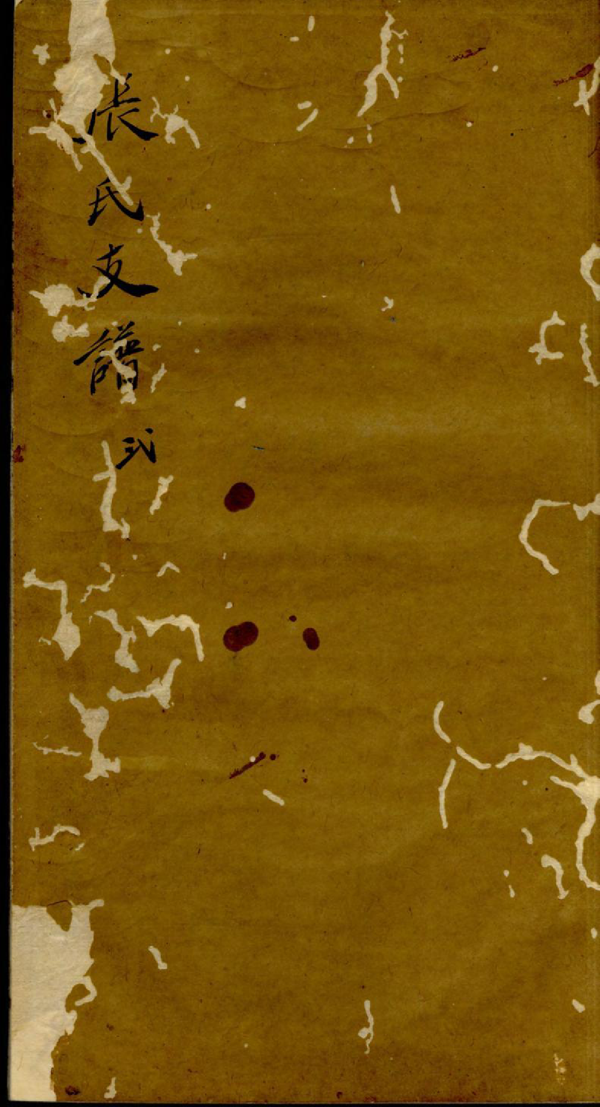 1413滙溪张氏支谱_002