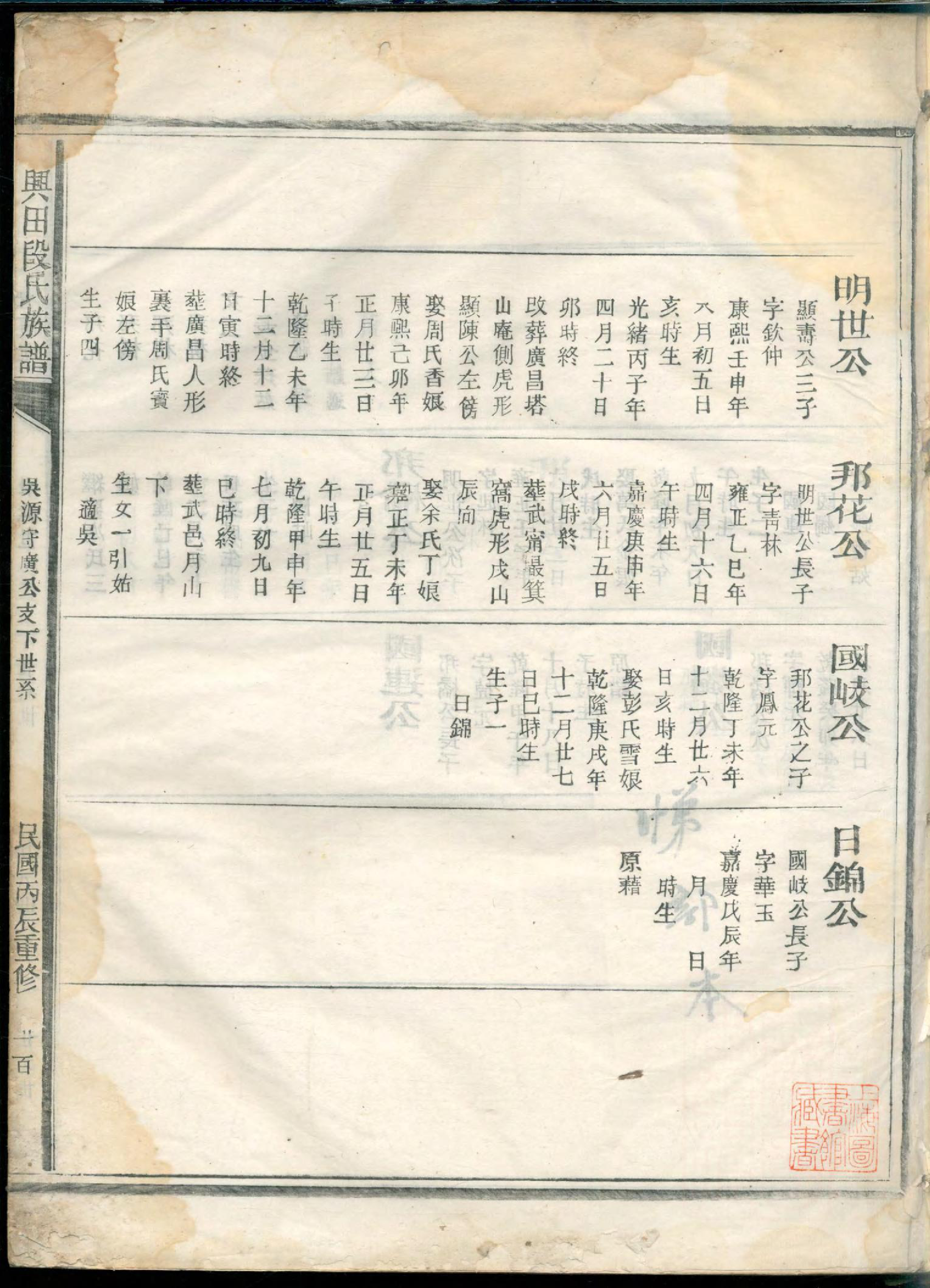 1444兴田段氏族谱_004_第2页