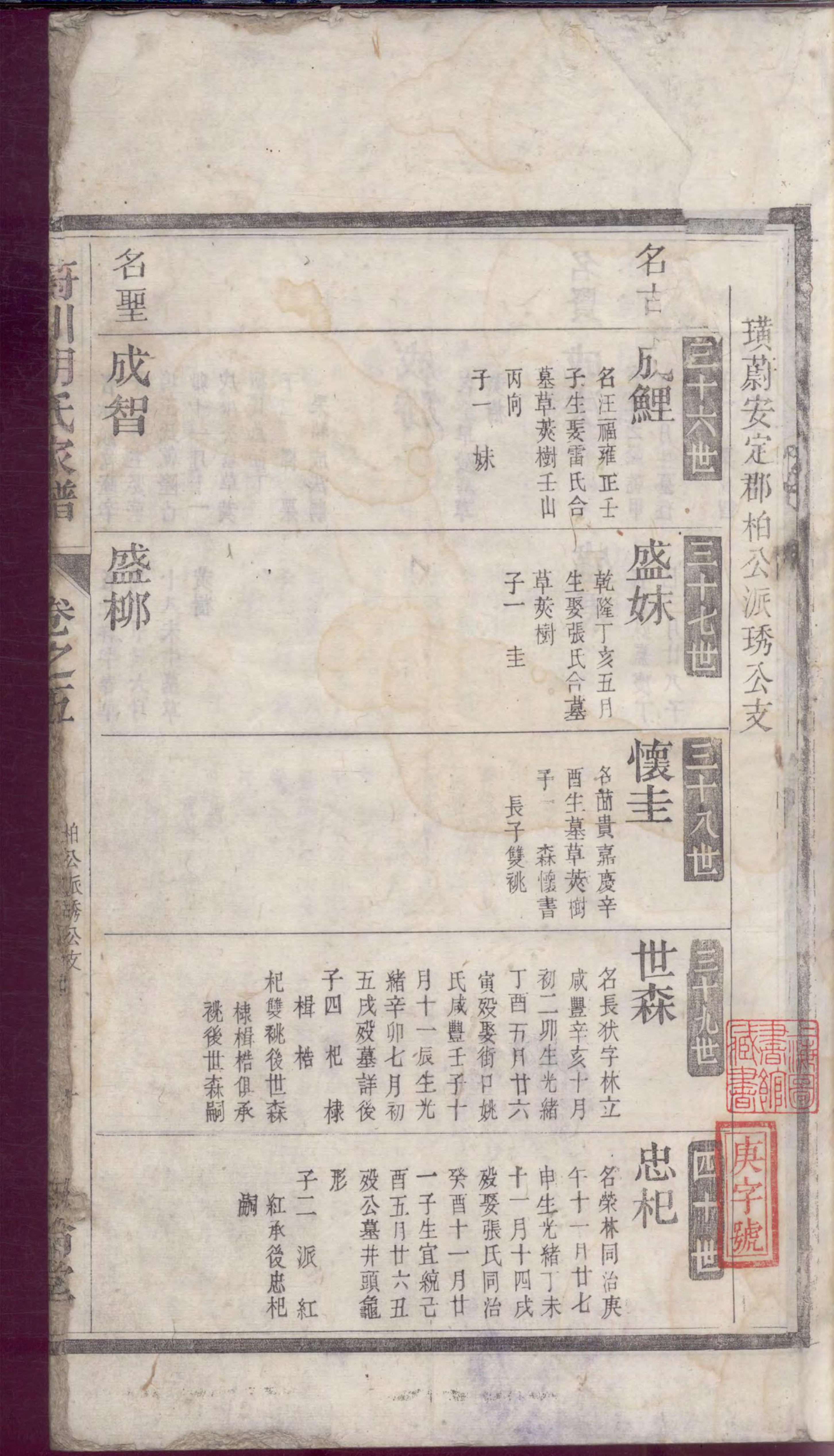 1447蔚川胡氏家谱_005_第2页