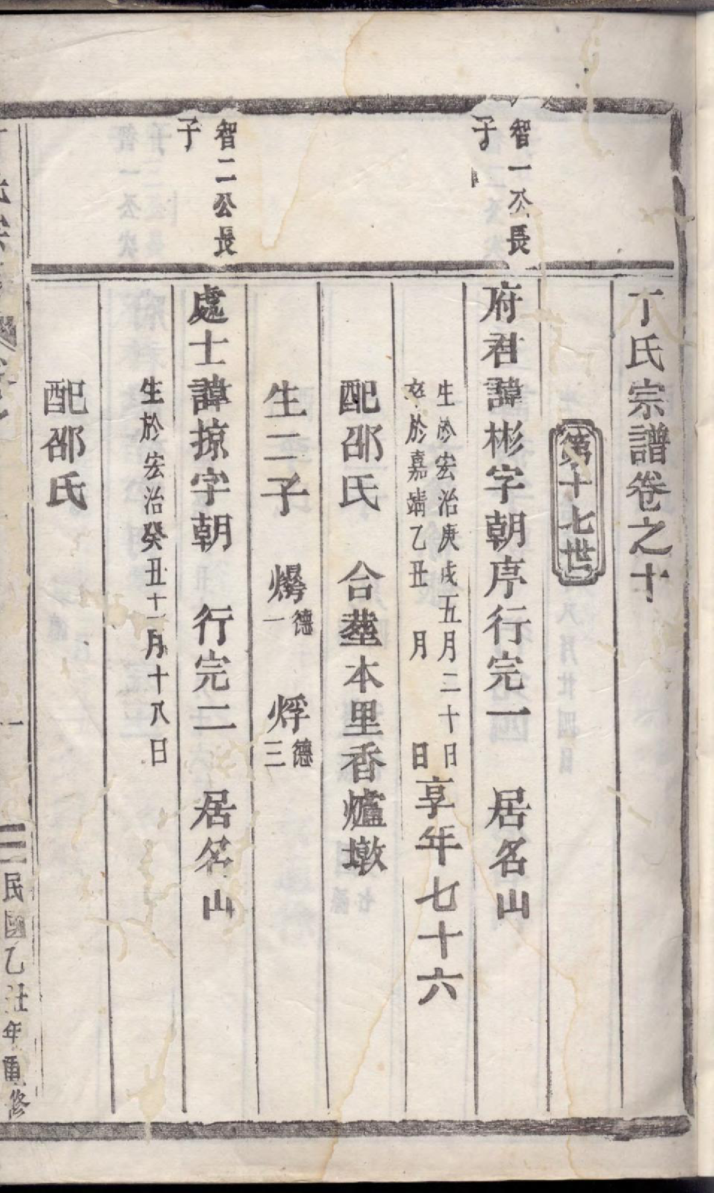 1321丁氏宗谱_009_第3页
