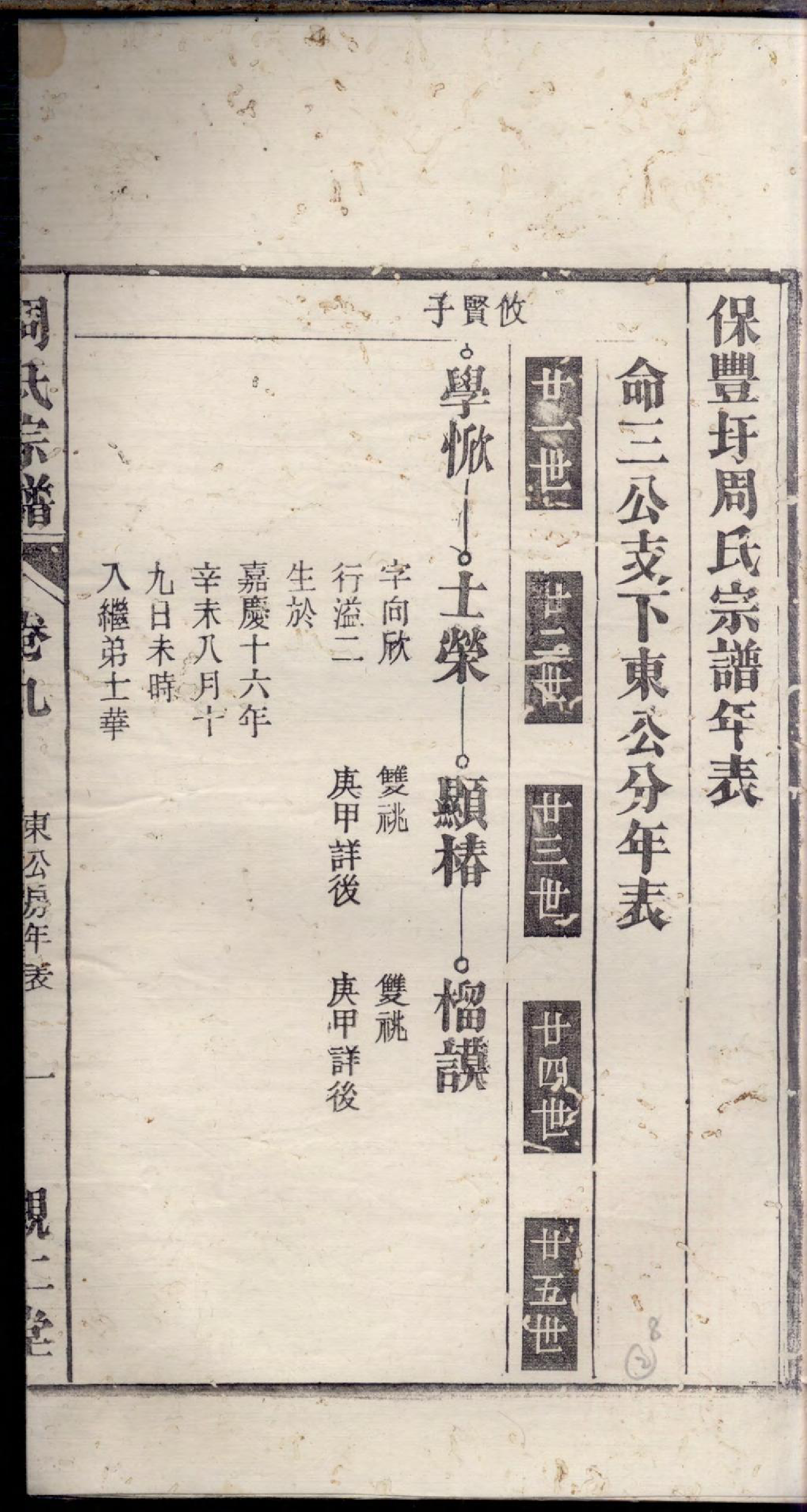 1245保丰圩周氏族谱_008_第2页