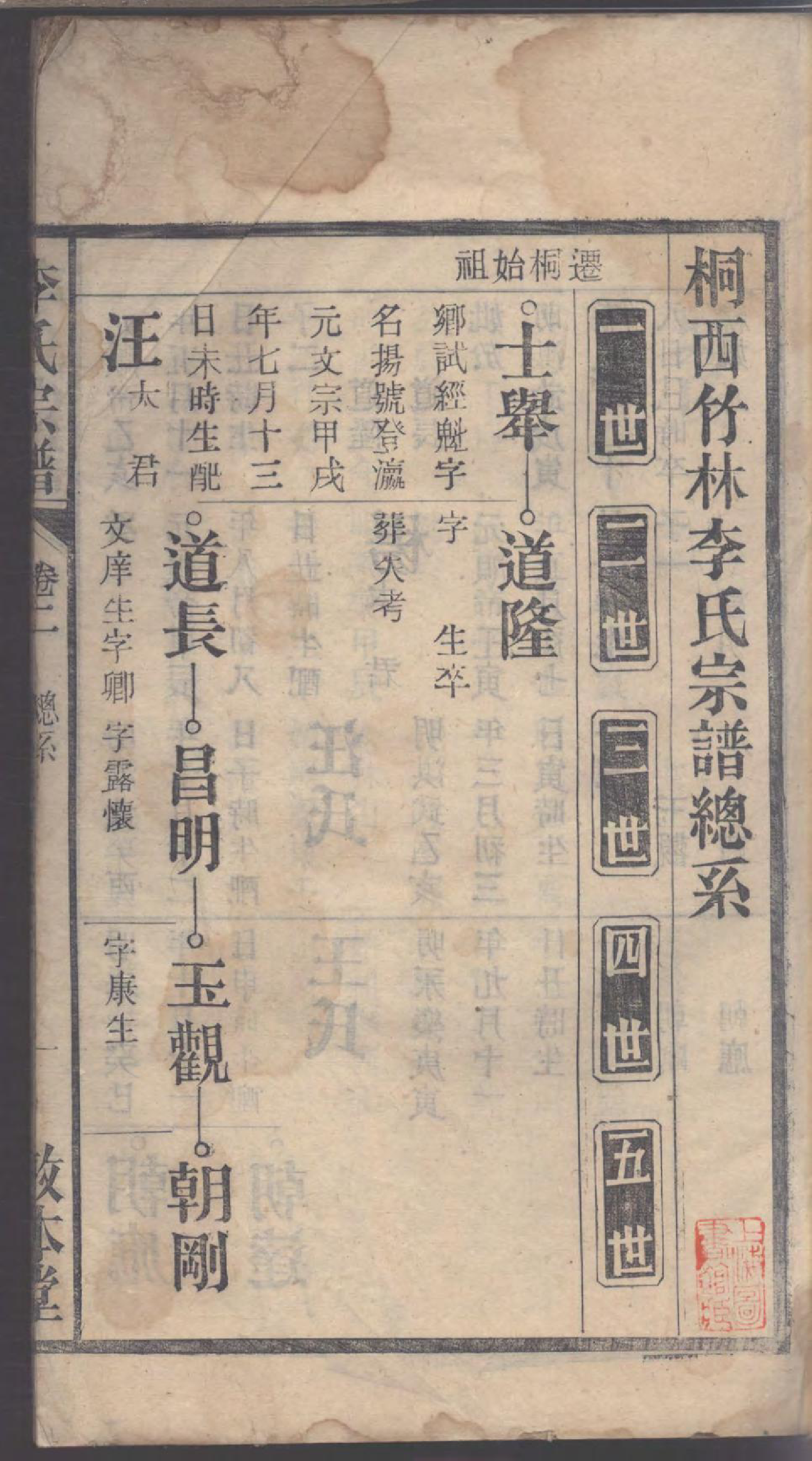 1472竹林李氏宗谱_002_第3页