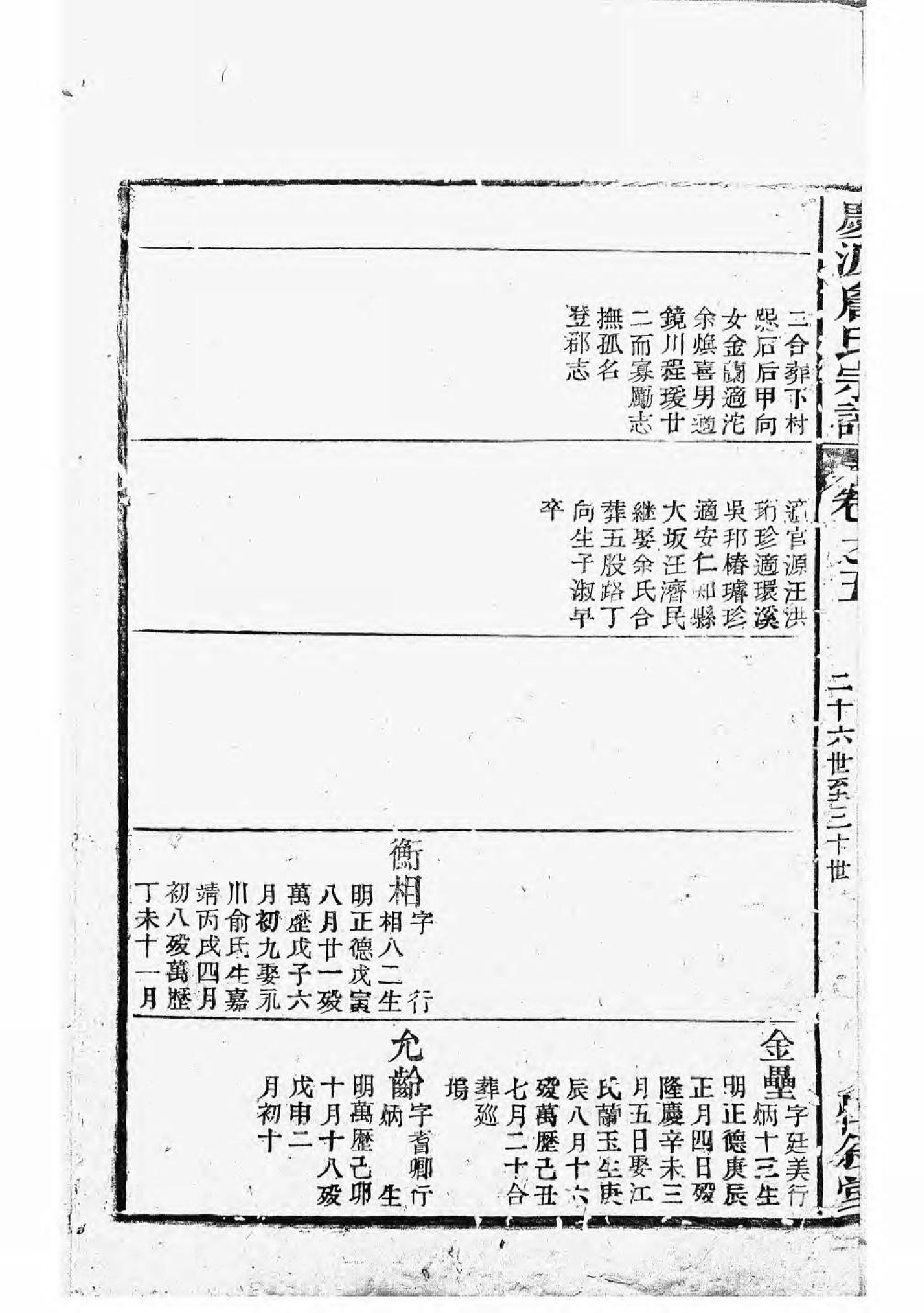 1628庆源詹氏宗谱_003_第3页