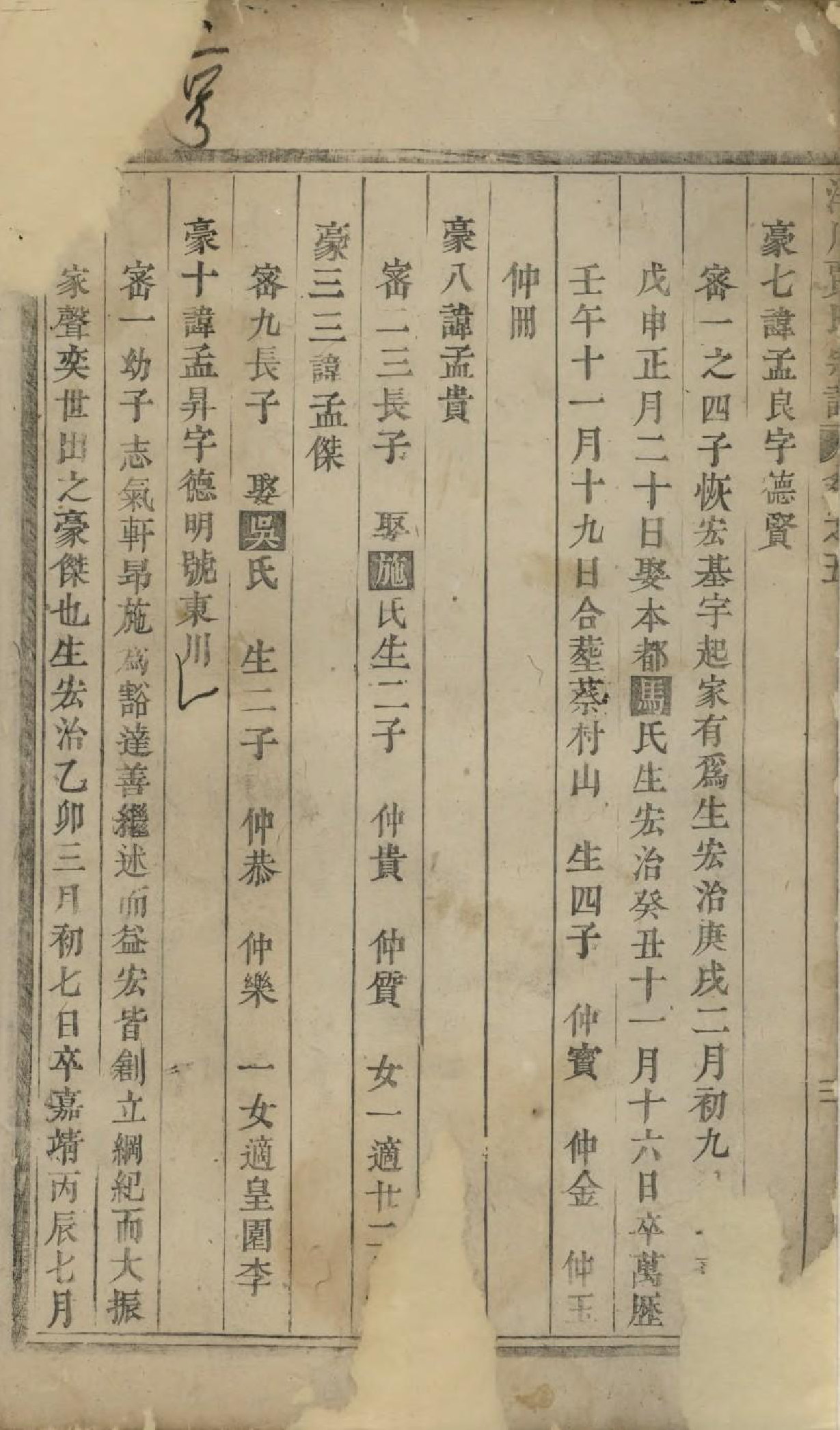 1677洋川贾氏宗谱_003_第3页