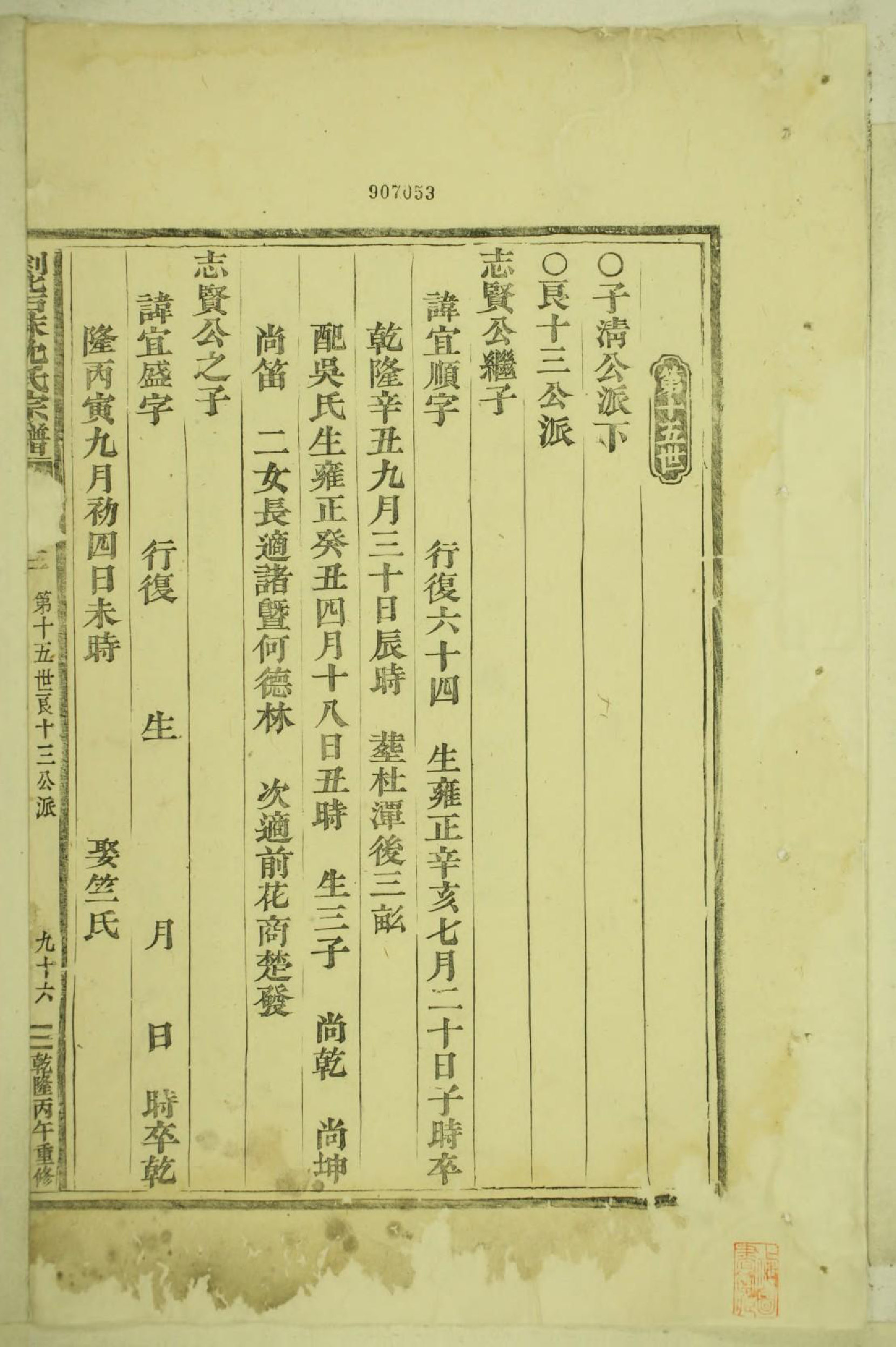 1813剡北石床_麓沈氏宗谱_004_第2页