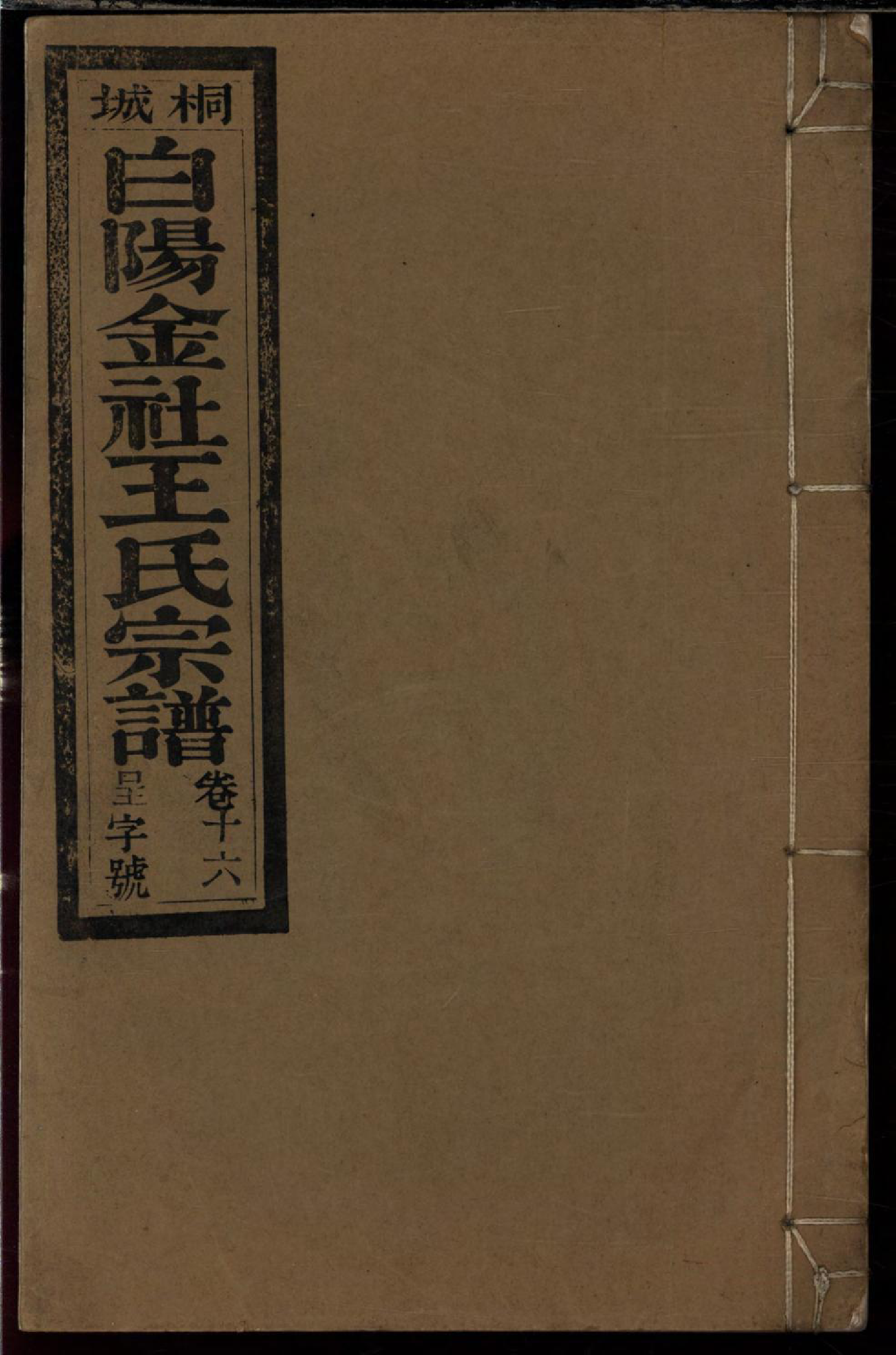 1104桐城白阳金社王氏宗谱_016_第1页