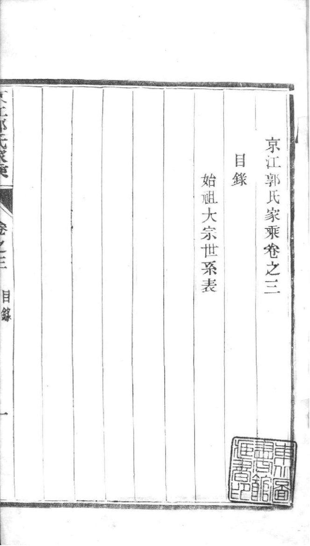 2220[江苏镇江]京江郭氏家乘八卷附立斋遗诗六卷种蕉馆诗集六卷_002_第2页