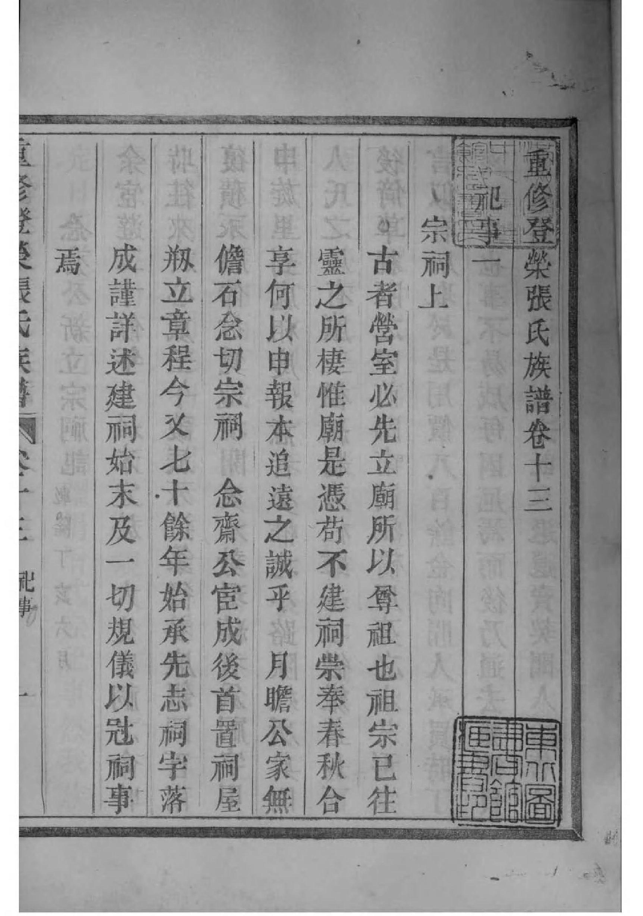 2188[浙江绍兴]重修登荣张氏族谱_003_第2页
