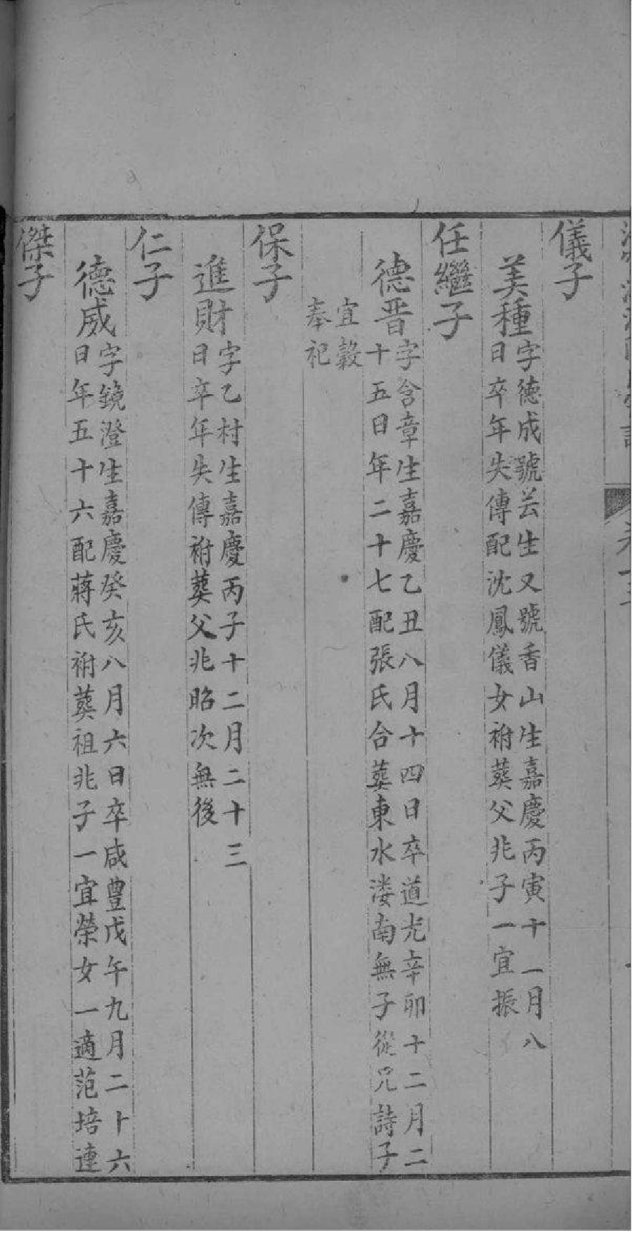 2121[浙江海宁]海宁渤海陈氏宗谱_009_第3页