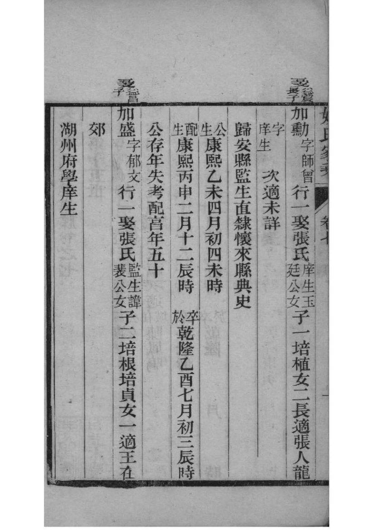 2095[浙江湖州]吴兴姚氏家乘_005_第3页