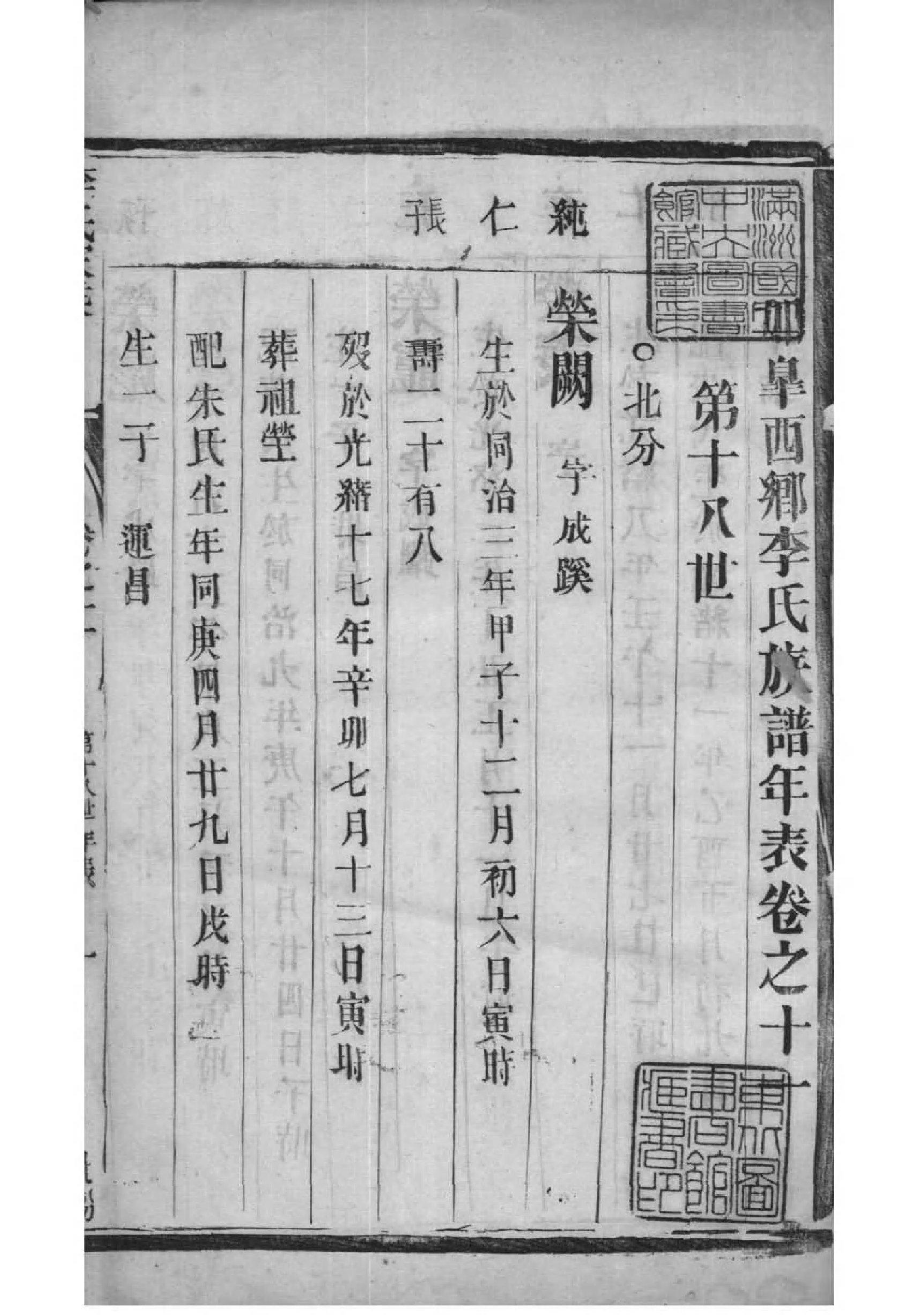 2107[江苏如皋]如皋西乡李氏族谱_012_第2页