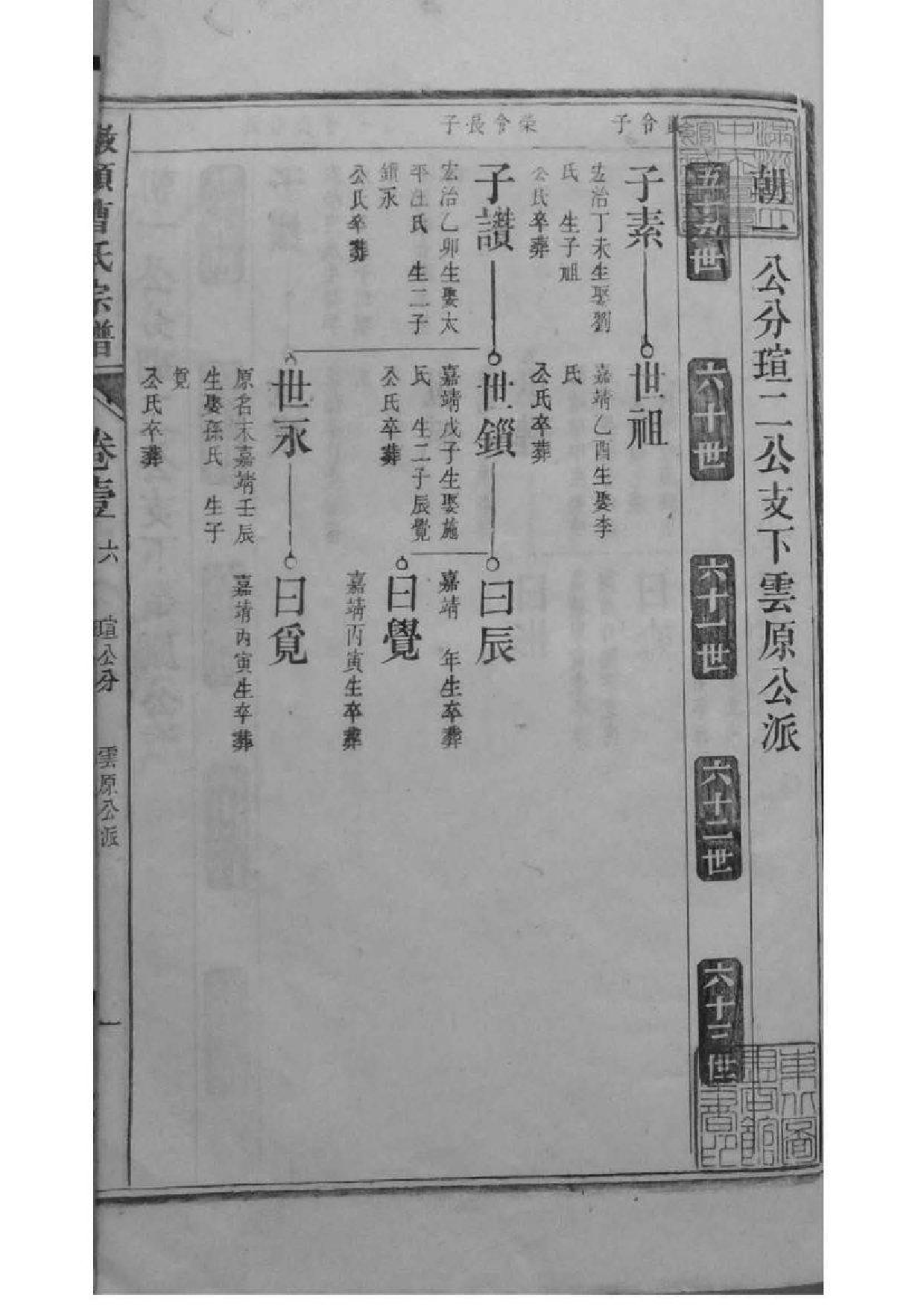 2073[安徽青阳]墩头曹氏纂修宗谱_007_第2页