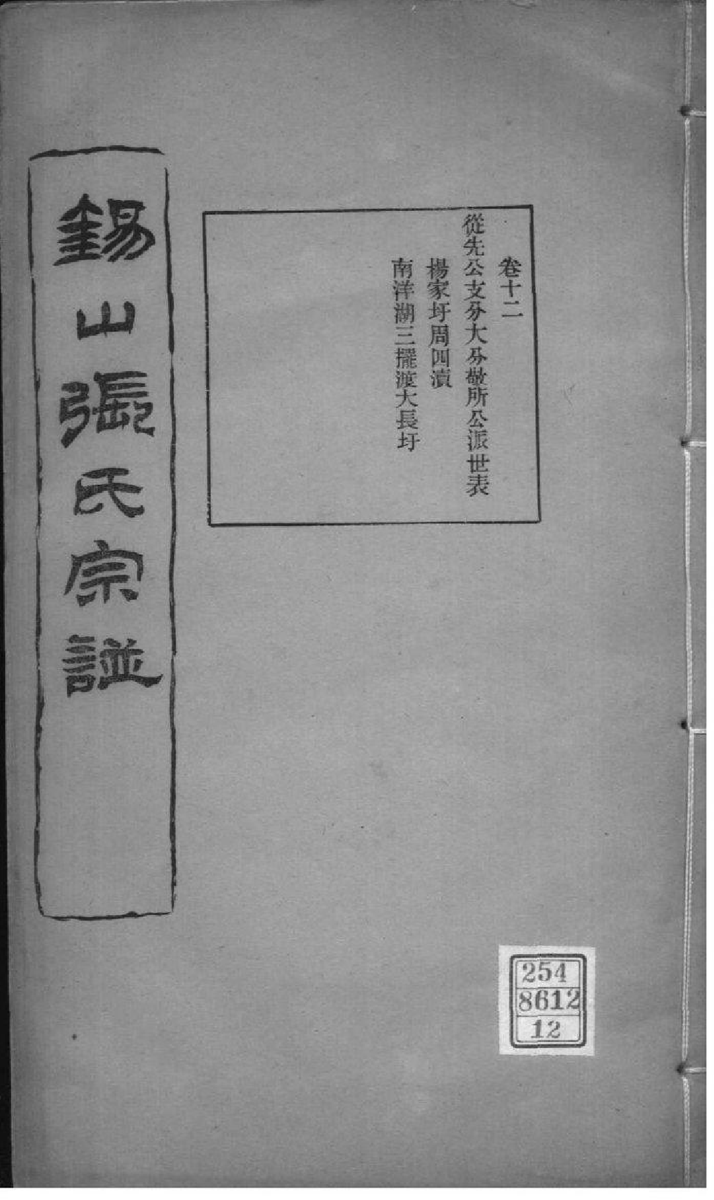 2020[江苏无锡]锡山张氏宗谱_012_第1页