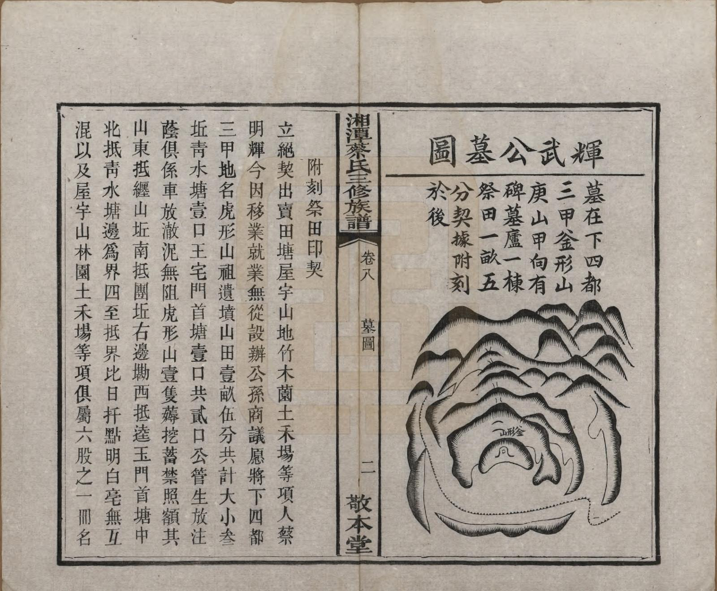 GTJP0029.蔡.湘潭蔡氏三修族谱八卷.民国二年[1913]_008.pdf_第3页