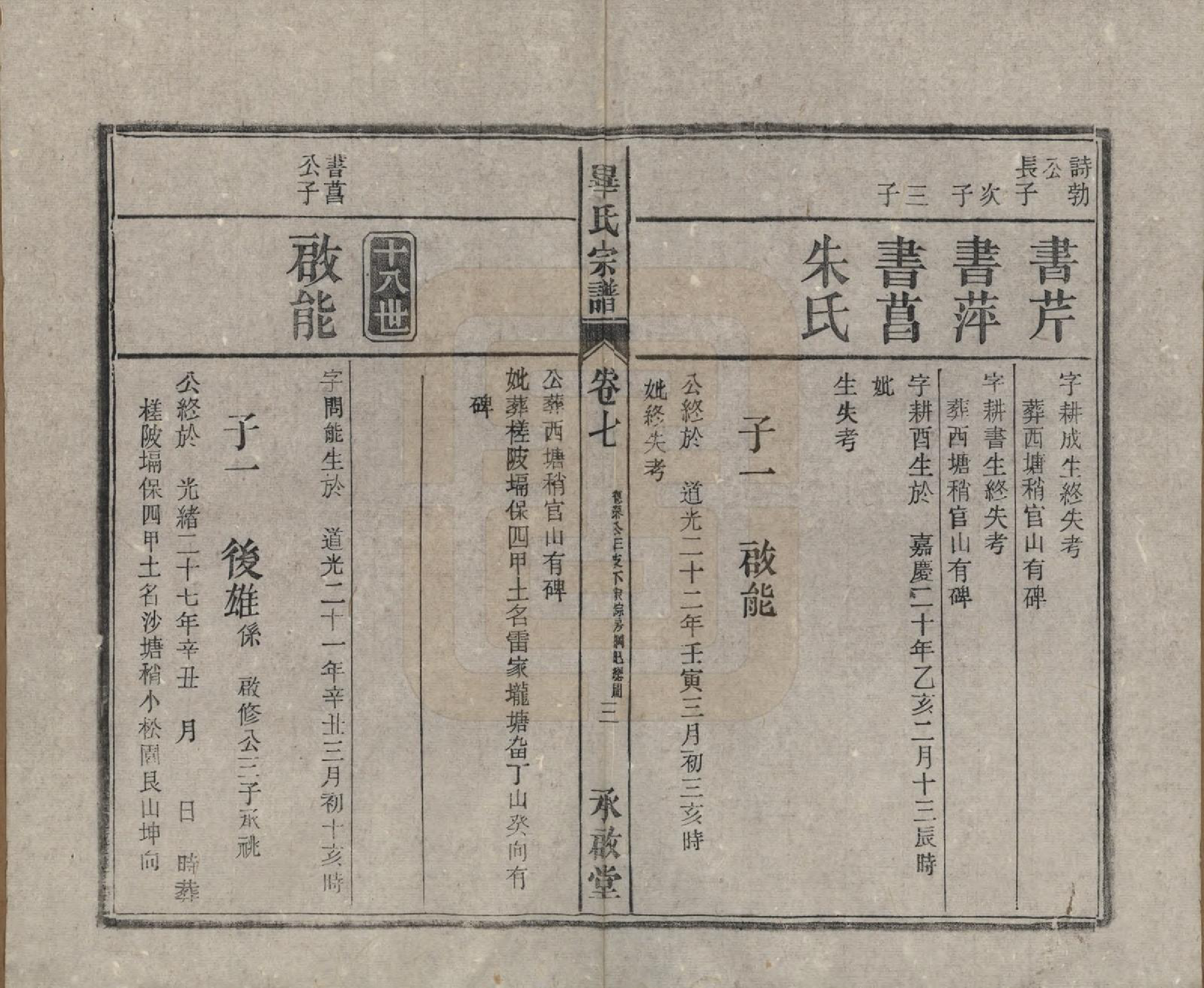 GTJP0016.毕.安徽桐城.皖桐毕氏宗谱十卷首一卷末一卷.民国二十二年（1933）_007.pdf_第3页