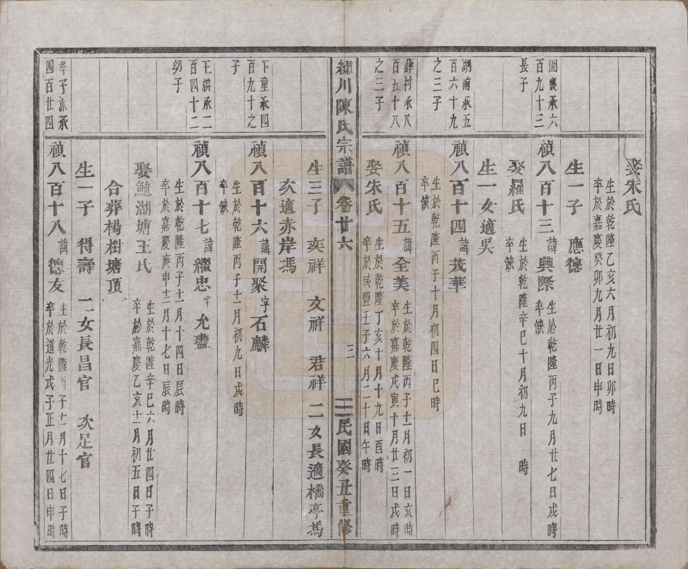 GTJP0121.陈.中国.绣川陈氏宗谱四十三卷.民国二年（1913）_026.pdf_第3页