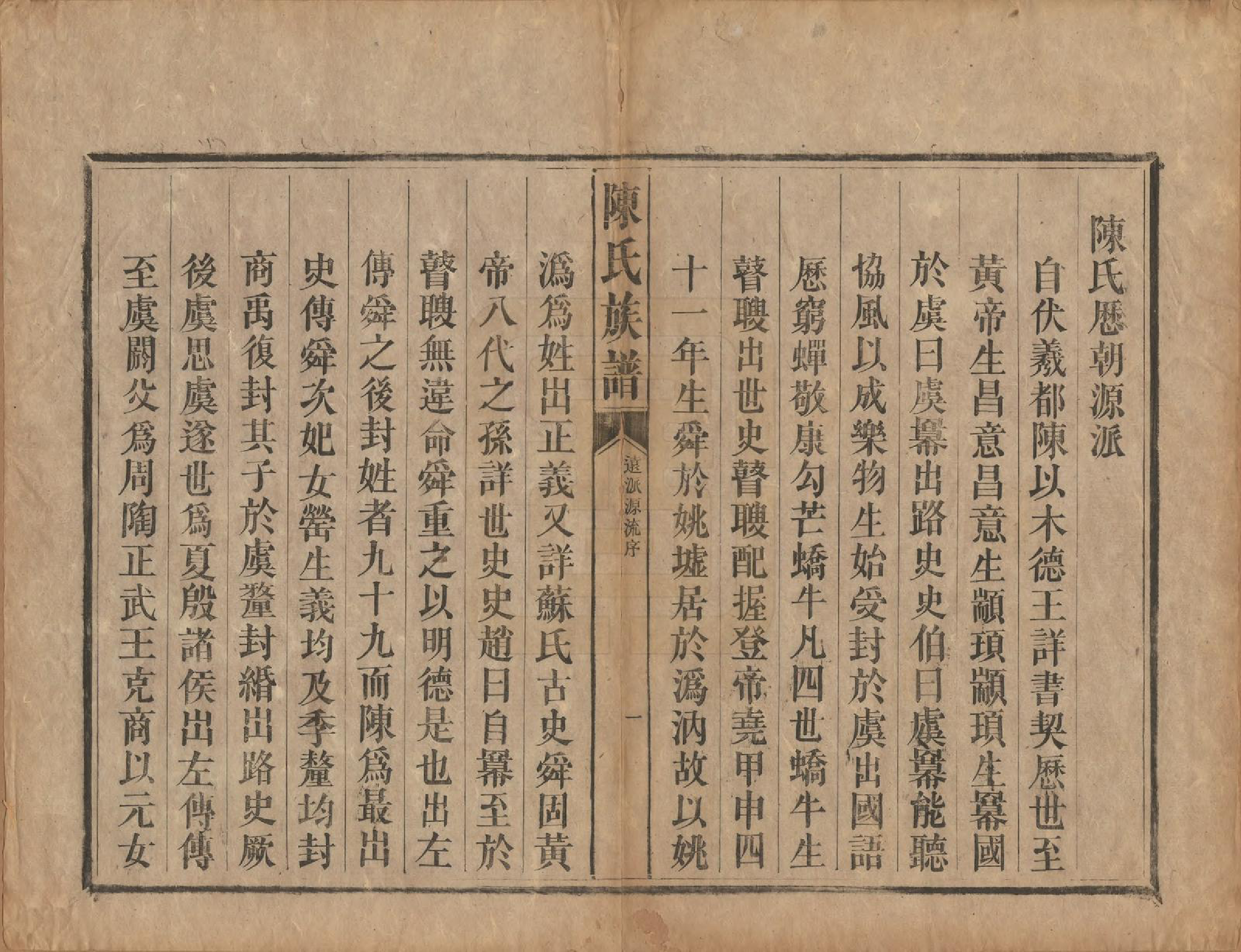 GTJP0206.陈.中国.陈氏族谱不分卷.清光绪十四年（1888）_002.pdf_第1页