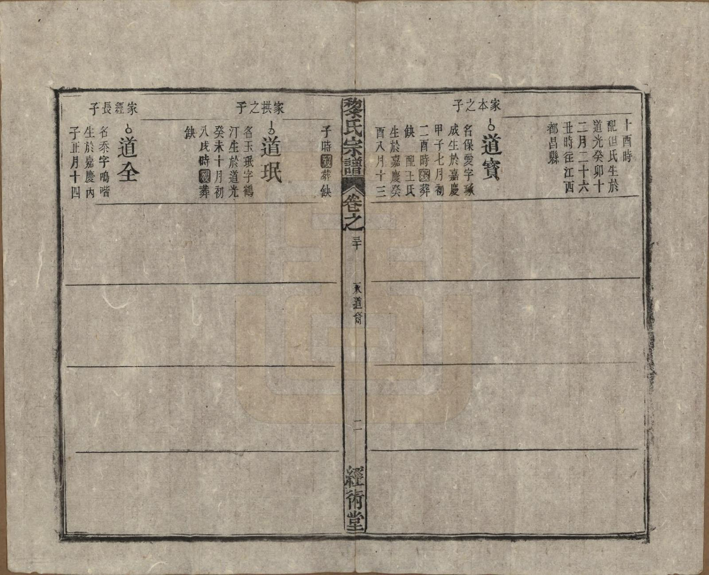 GTJP0767.黎.中国.黎氏宗谱三十卷首一卷.清光绪十八年（1892）_030.pdf_第2页