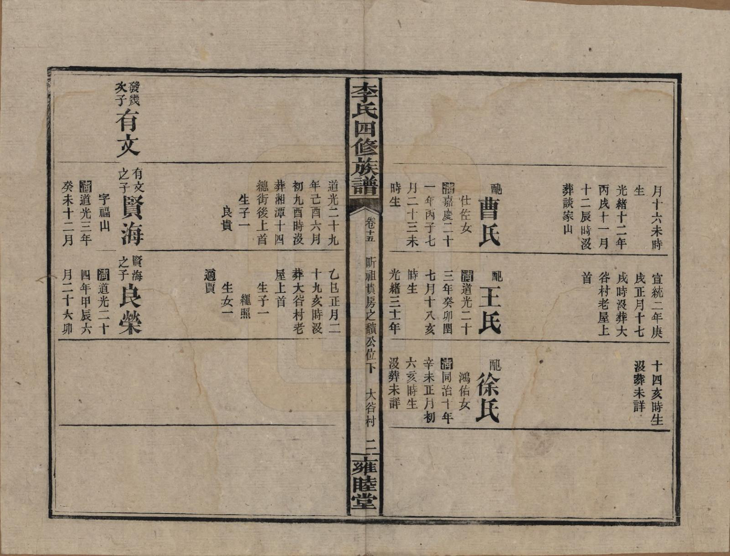 GTJP0800.李.中国.李氏四修族谱.民国37年（1948）_015.pdf_第2页