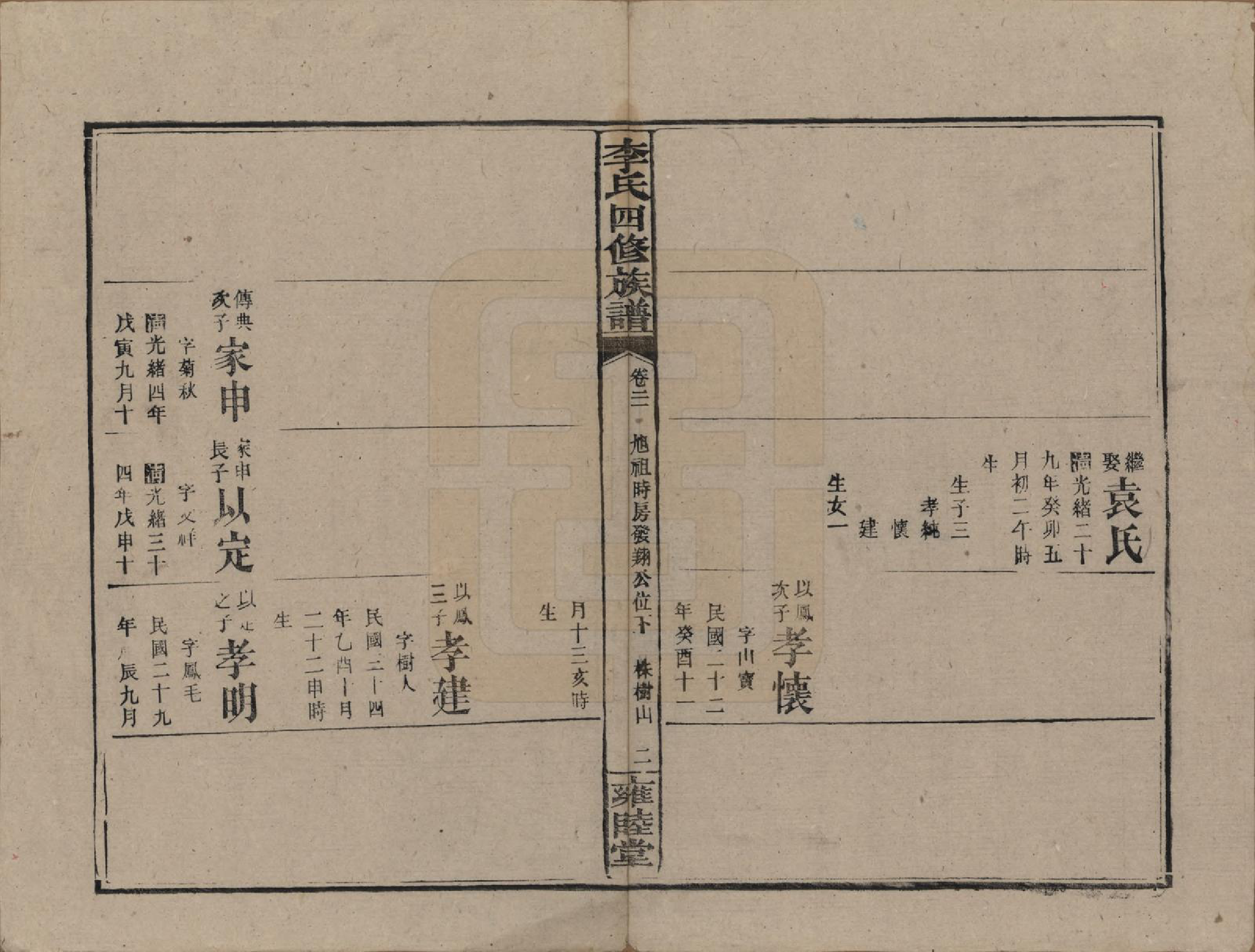 GTJP0800.李.中国.李氏四修族谱.民国37年（1948）_021.pdf_第2页