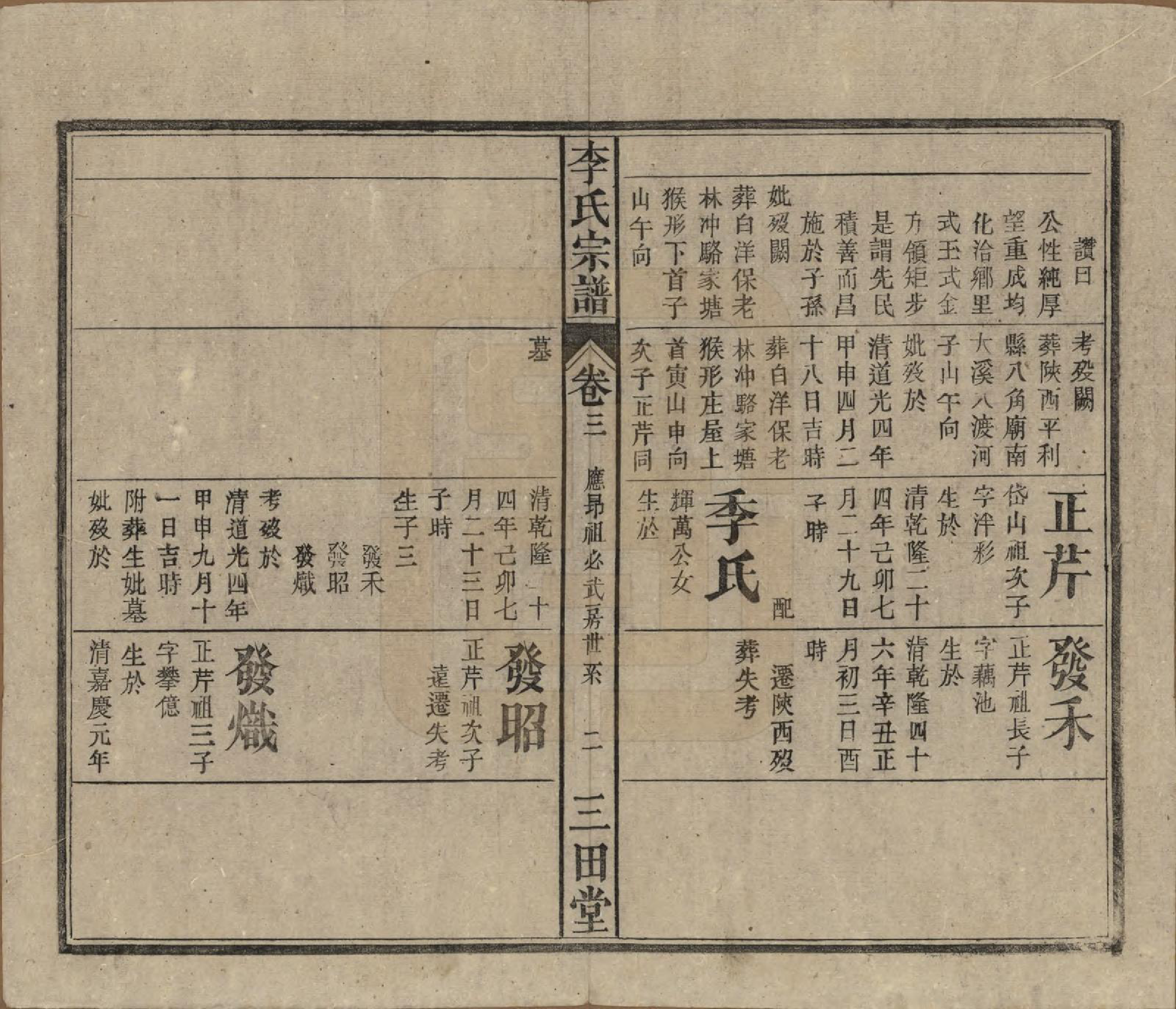 GTJP0831.李.中国.李氏宗谱茂九祖十三卷茂三祖一卷茂四祖一卷首一卷末一卷.民国十三年（1924）_003.pdf_第2页