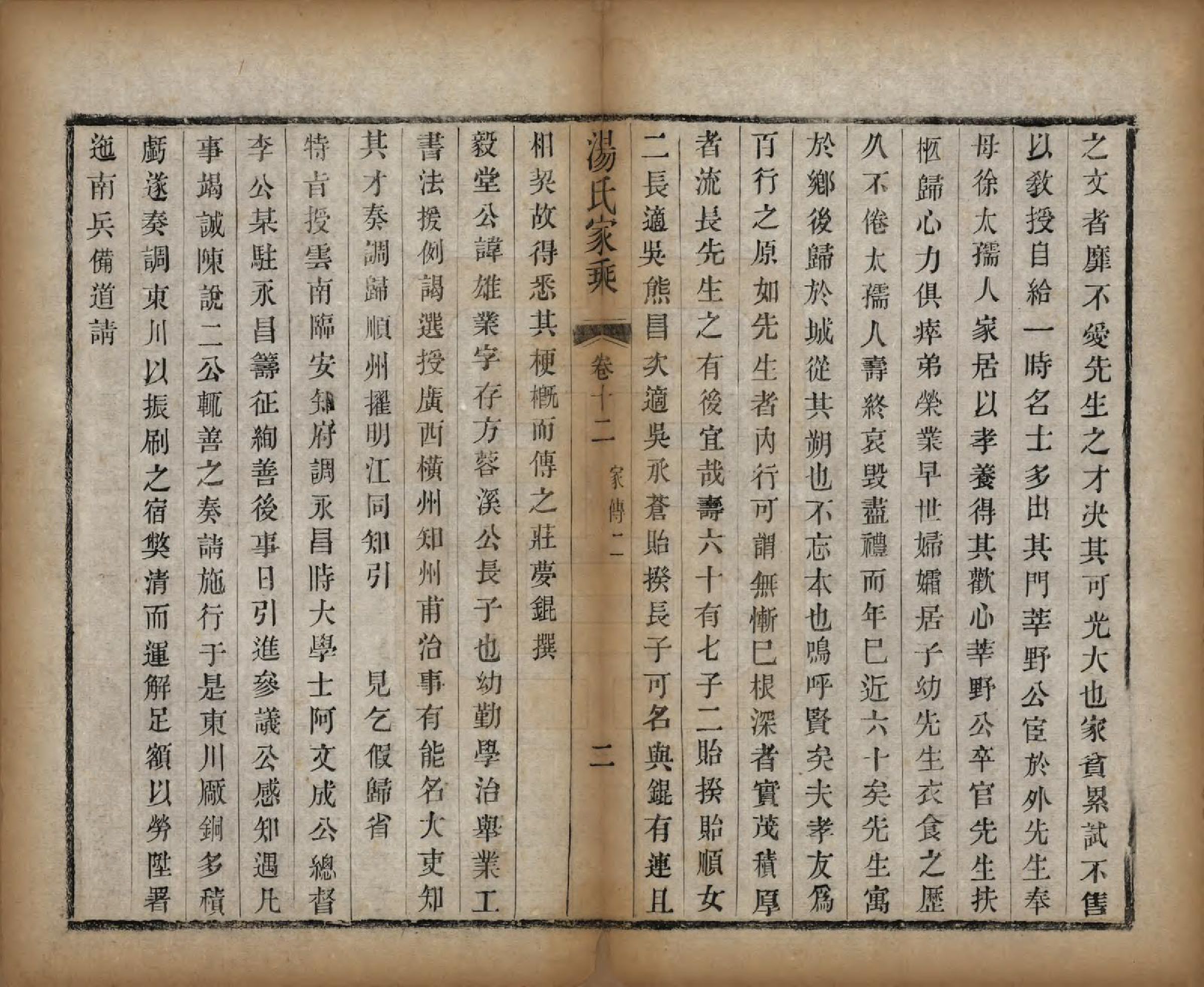 GTJP1394.汤.中国.汤氏家乘十四卷首一卷.清同治十三年（1874）_012.pdf_第2页