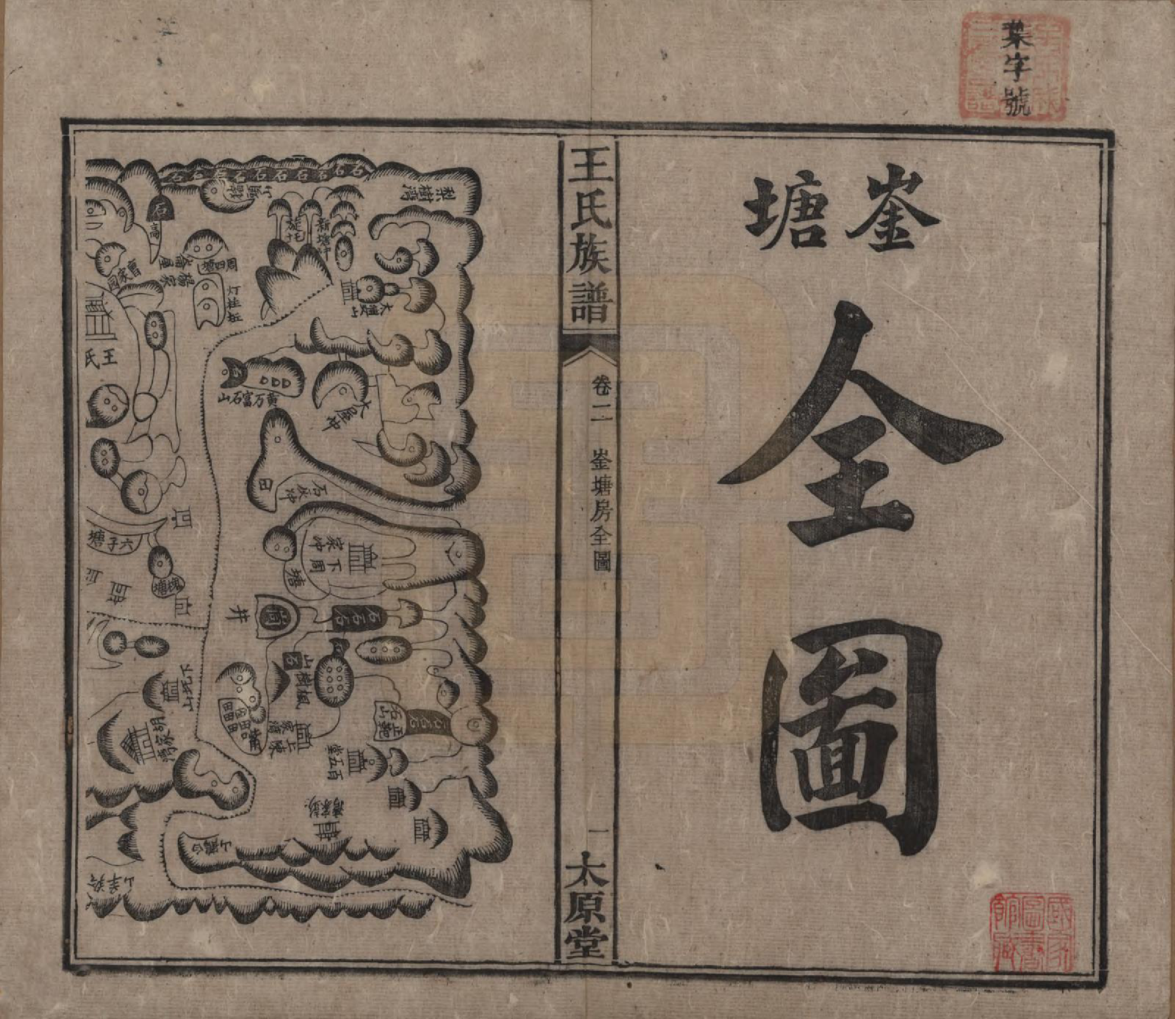 GTJP1628.王.中国.王氏成物公裔家谱.宣统元年_002.pdf_第1页