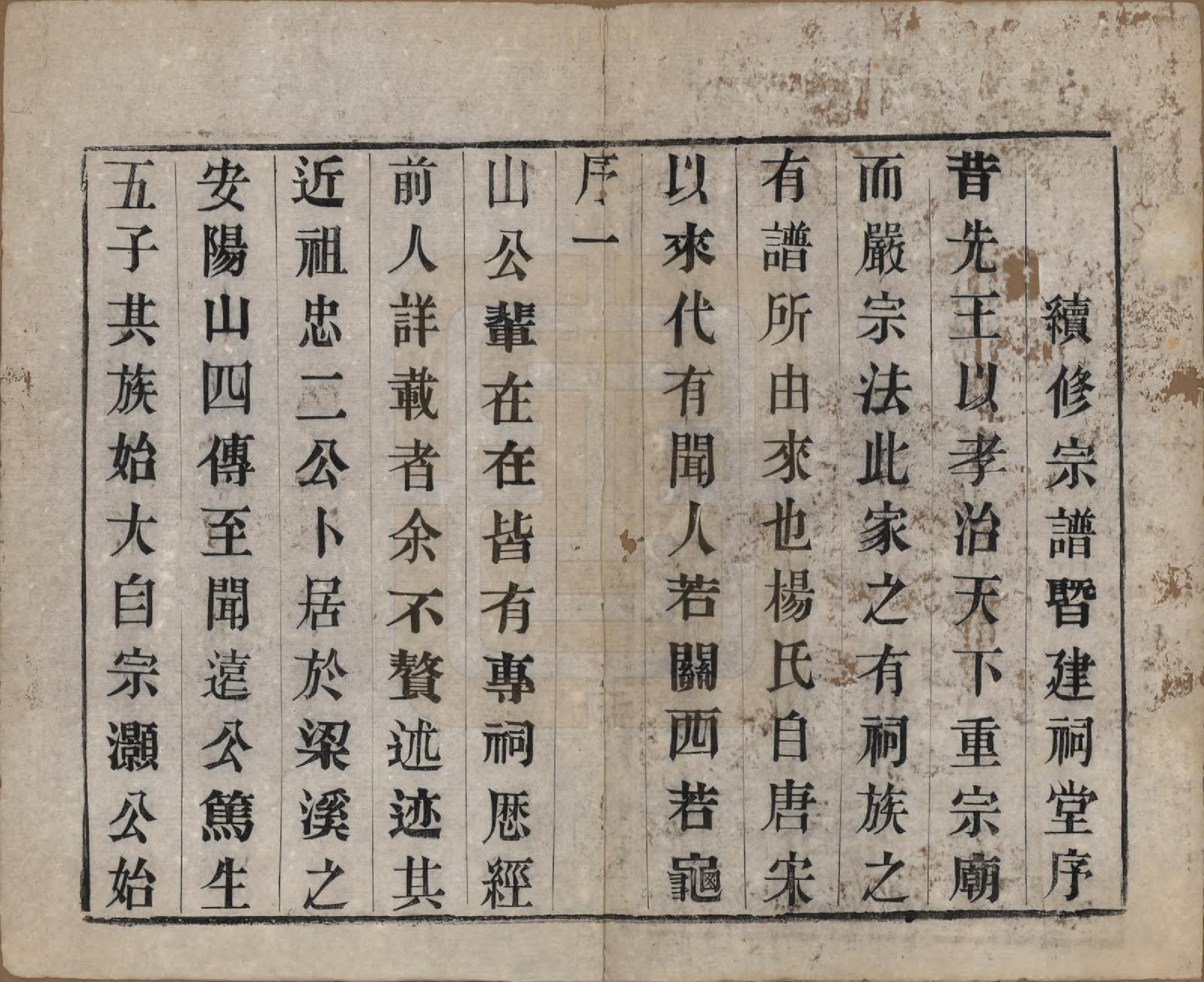 GTJP1991.杨.中国.杨氏宗谱八卷.清同治十二年（1873）_001.pdf_第3页