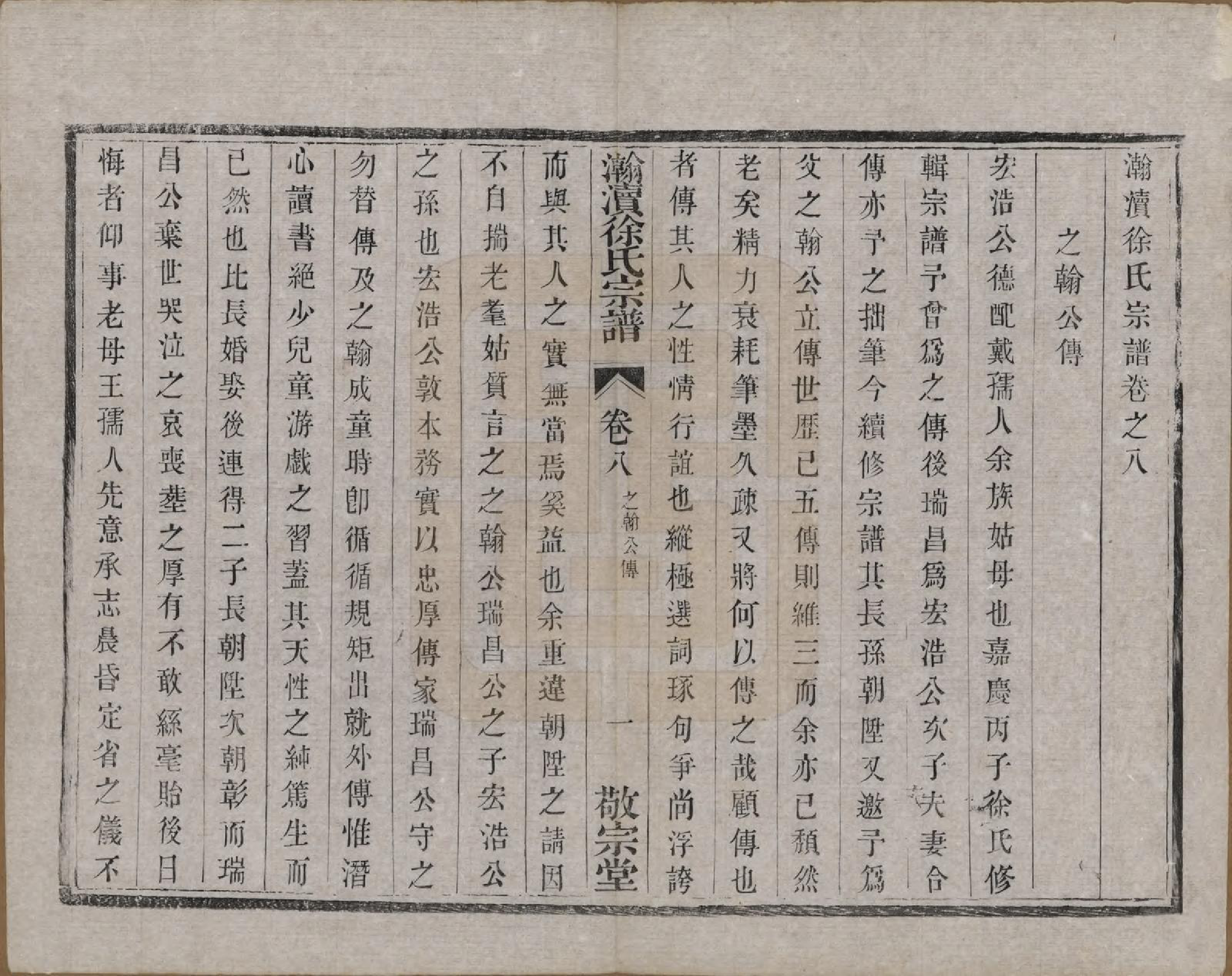 GTJP1876.徐.中国.瀚渎徐氏宗谱八卷.清光绪四年（1878）_008.pdf_第1页