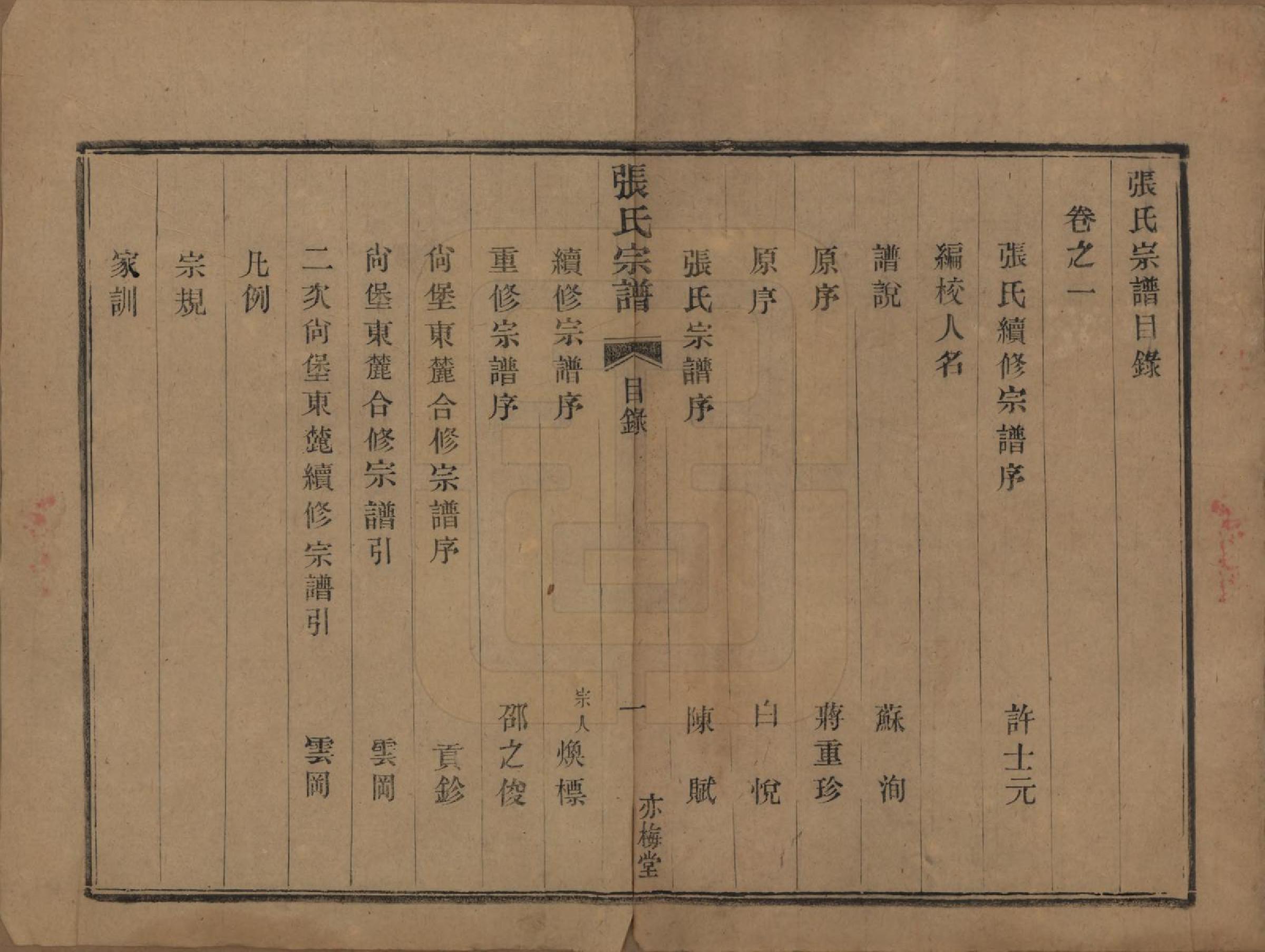 GTJP2131.张.中国.张氏宗谱八卷.民国十七年（1928）_001.pdf_第3页