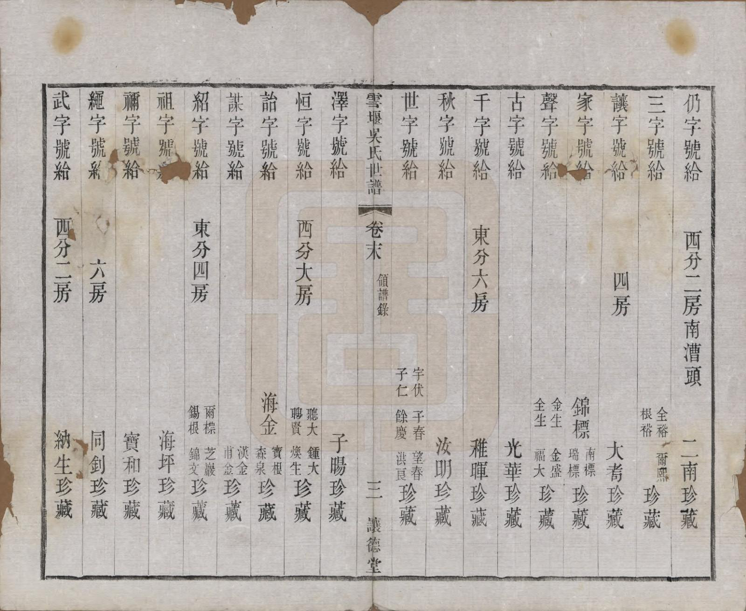 GTJP1654.吴.中国.雪堰吴氏世谱三十卷首一卷.民国二十二年（1933）_031.pdf_第3页