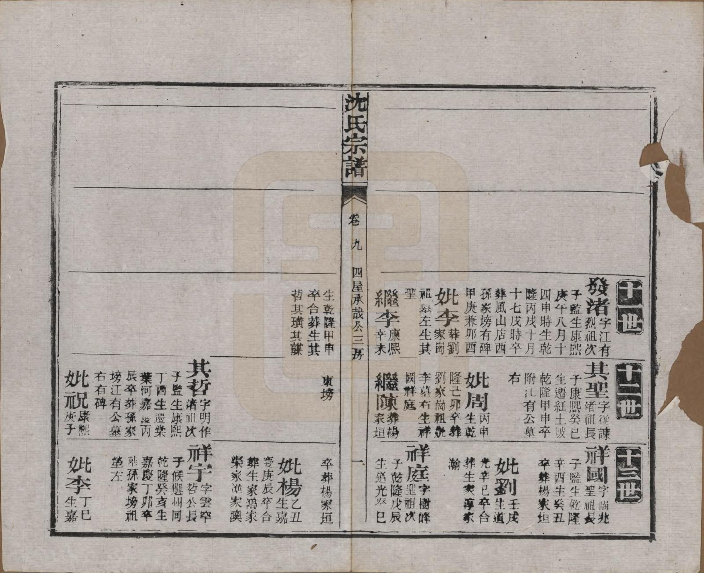 GTJP1258.沈.湖北孝感.孝感沈氏宗谱二十四卷首一卷.民国八年（1919）_009.pdf_第2页
